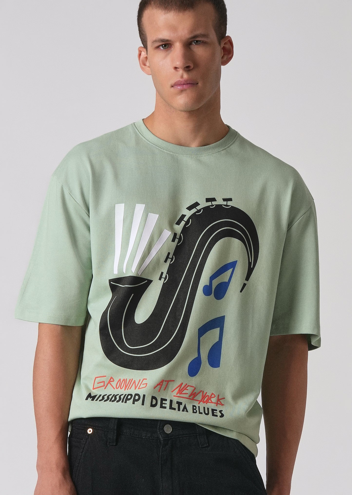 Mint Green Oversized T-shirt