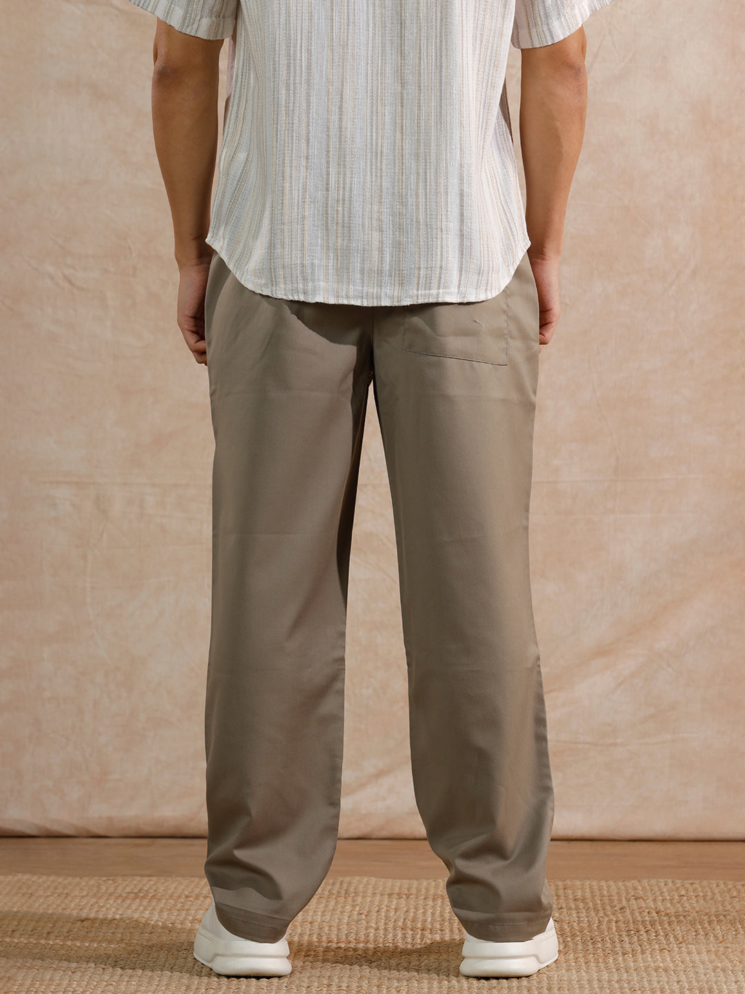 Casual Loose Fit Trouser | Khakhi