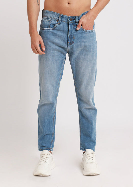 Sea Blue Slim fit Jeans