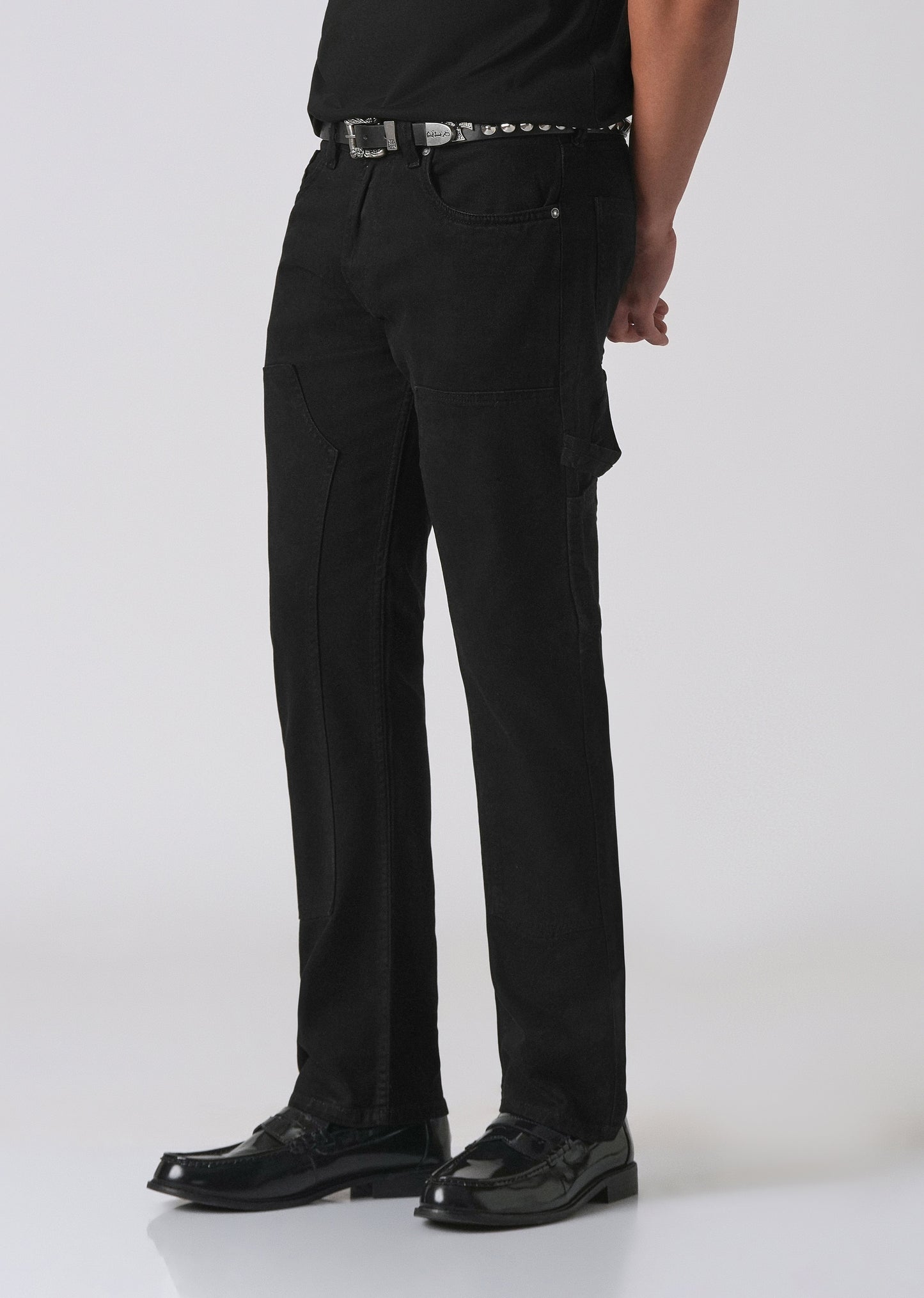 Black Cargo Denim
