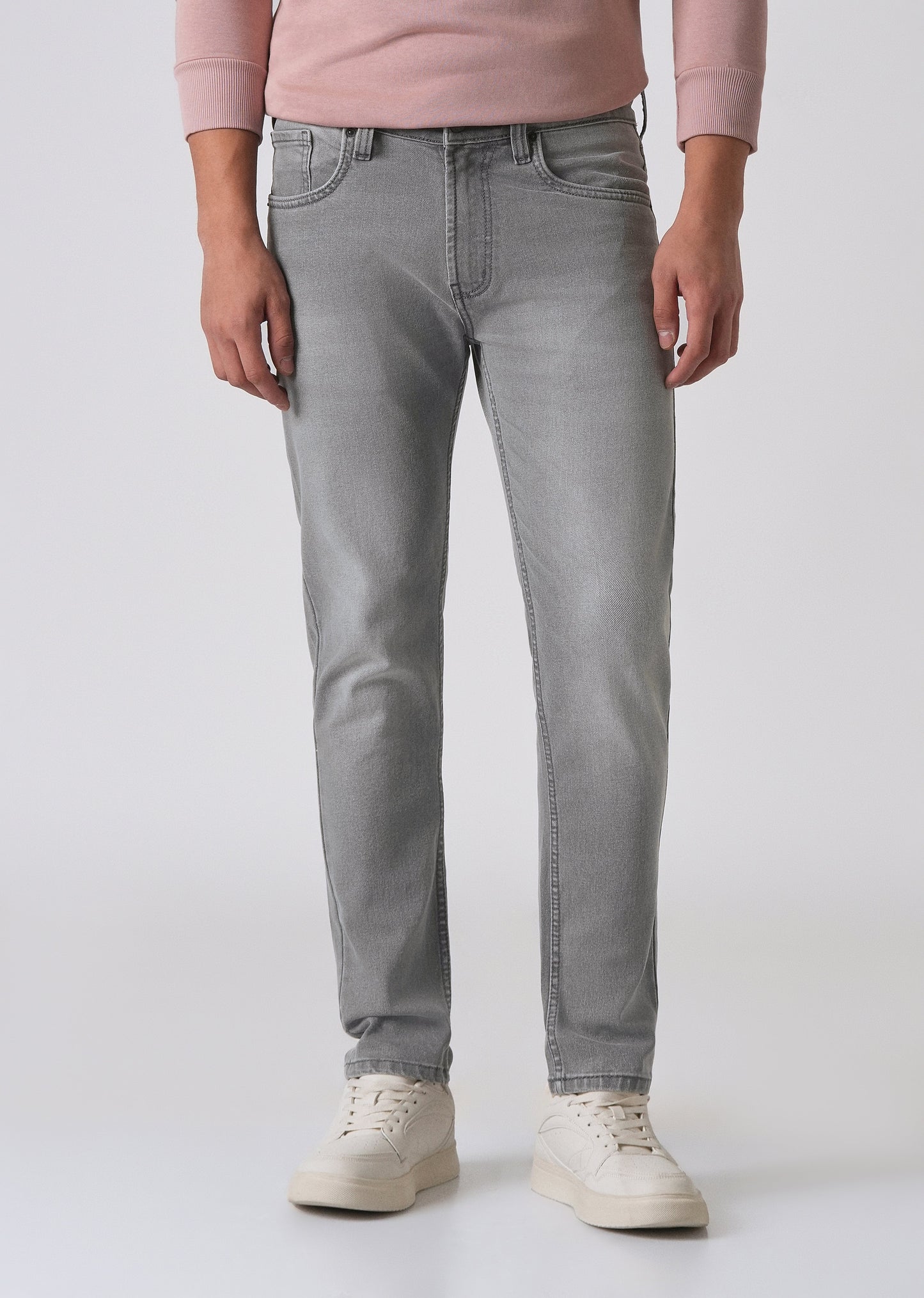 Aura Gray Slim fit Jeans
