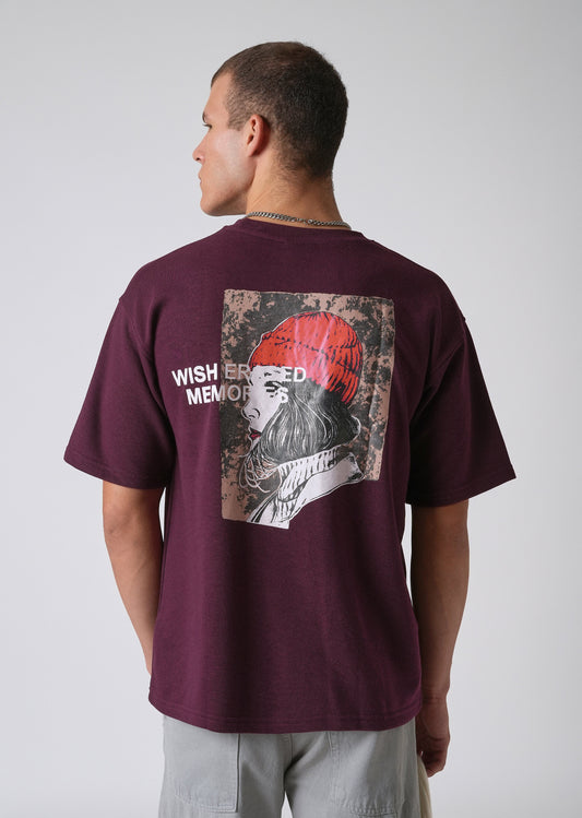 Mahogany Oversized T-shirt