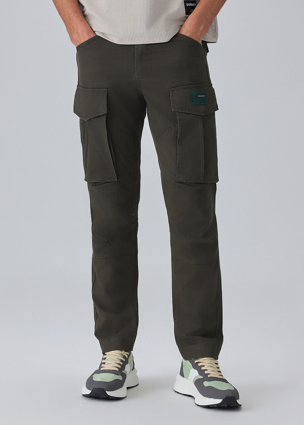 Dark Olive Cargo Pant