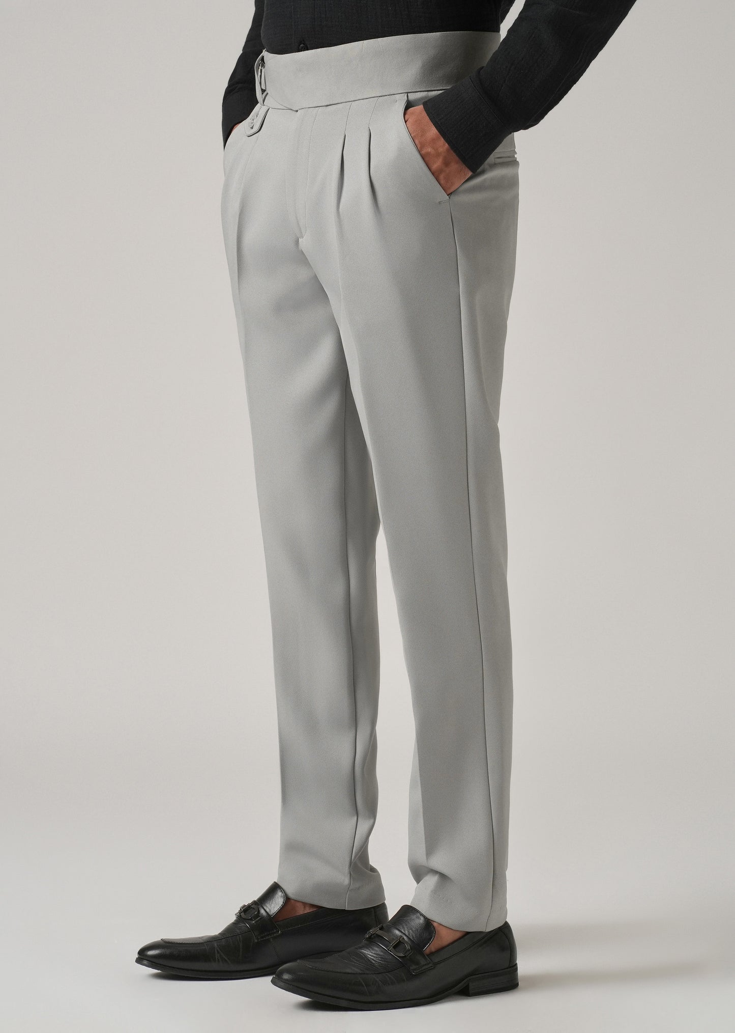 Frost Grey Gurkha Pant