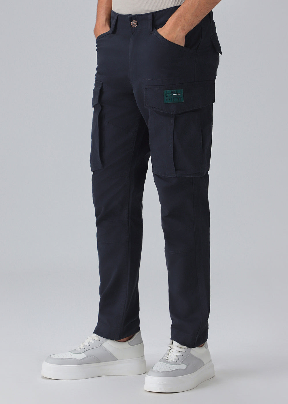 Ink Blue Cargo Pant