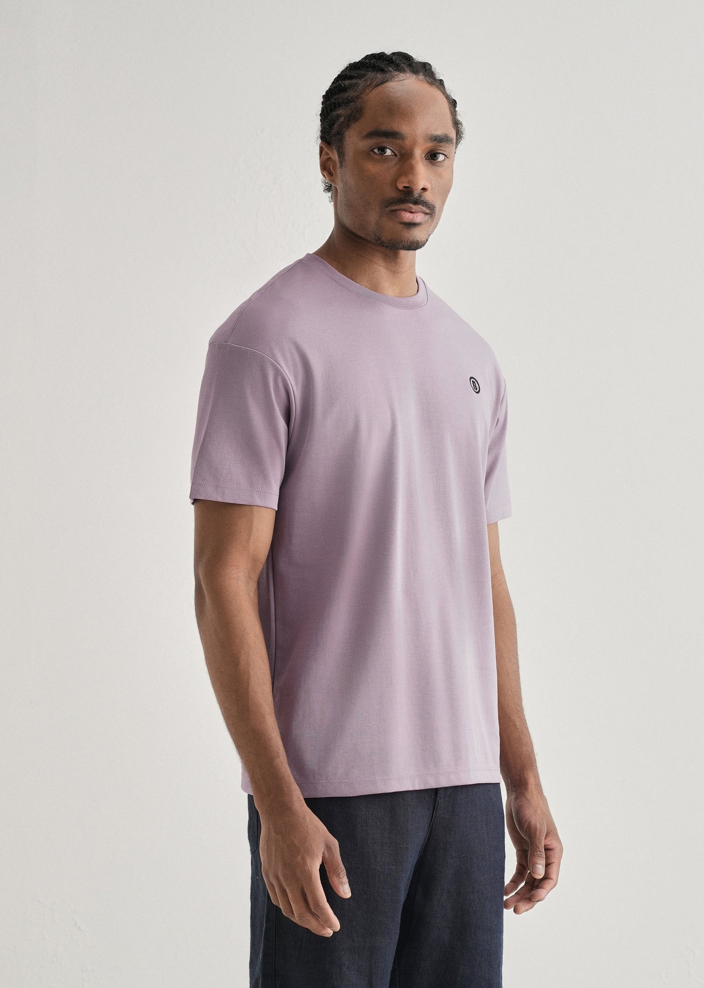 Lavender Crew Neck T-shirt