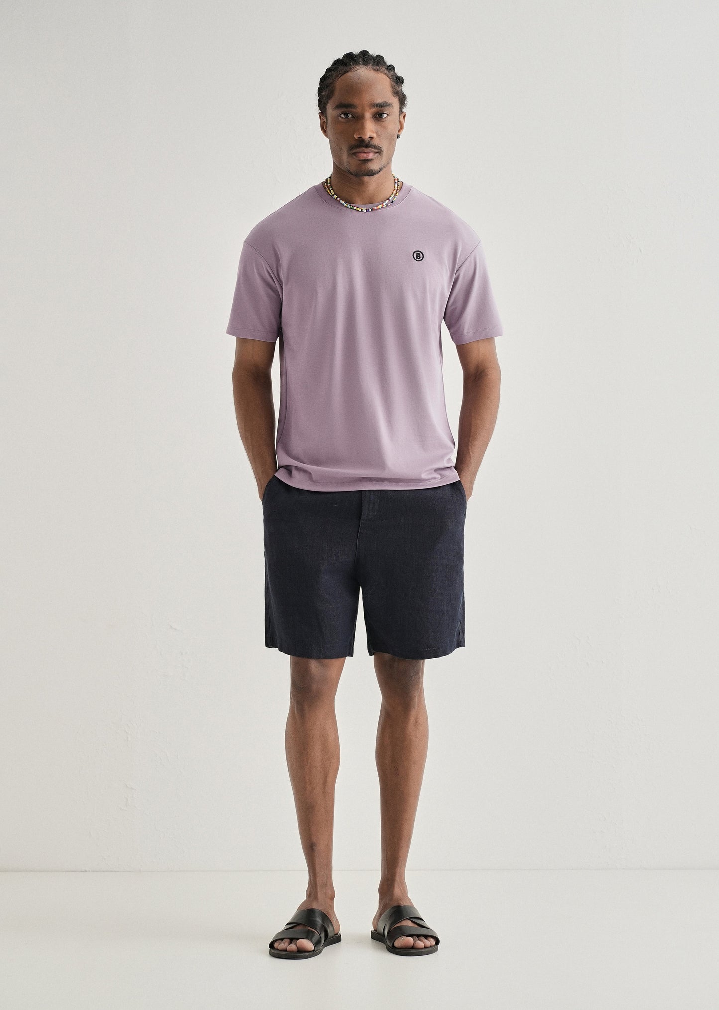Lavender Crew Neck T-shirt