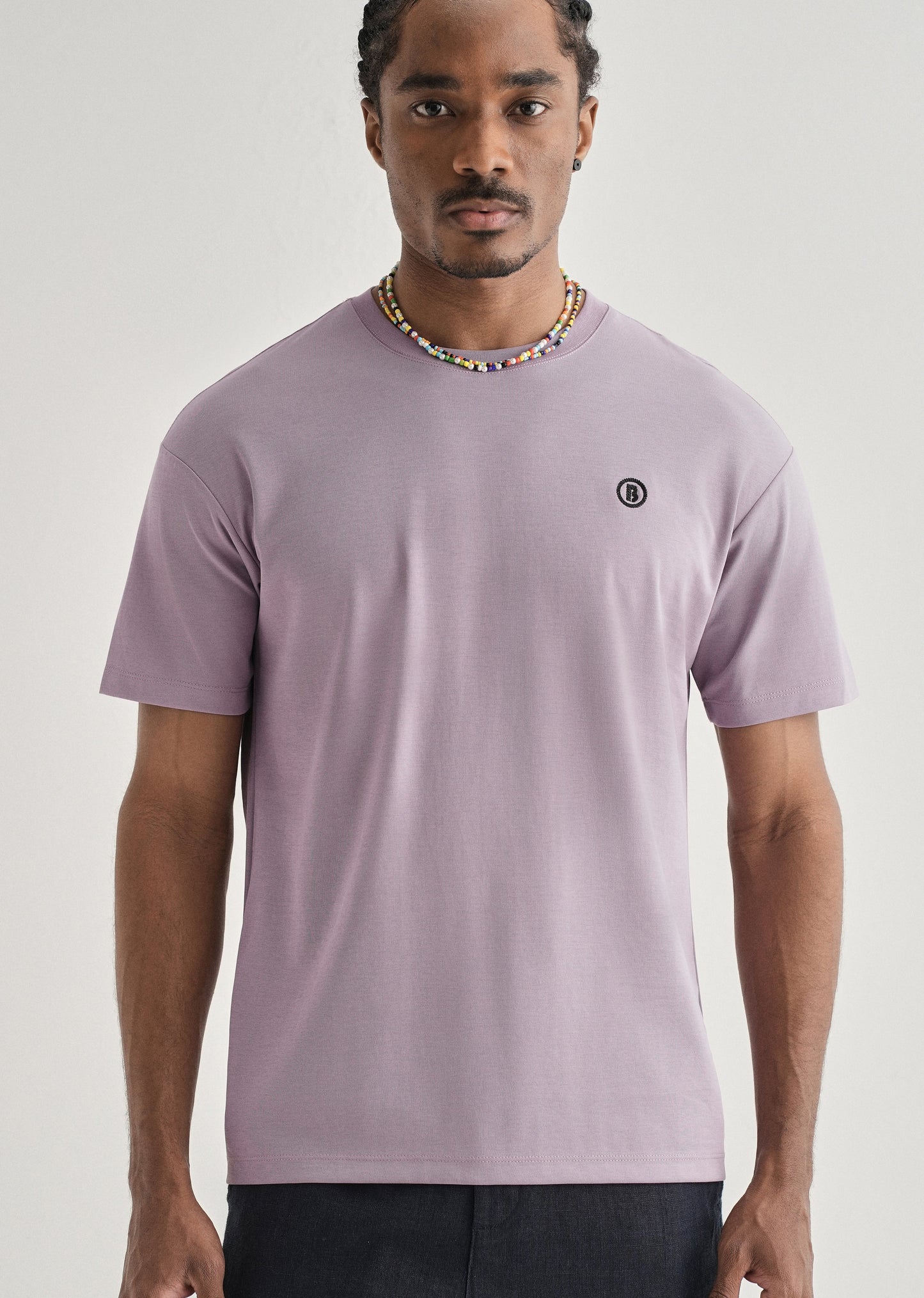 Lavender Crew Neck T-shirt