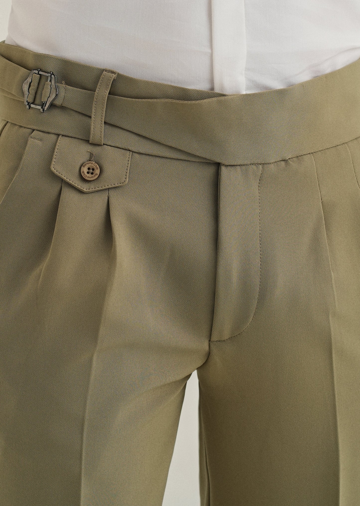 Olive Green Gurkha Pant