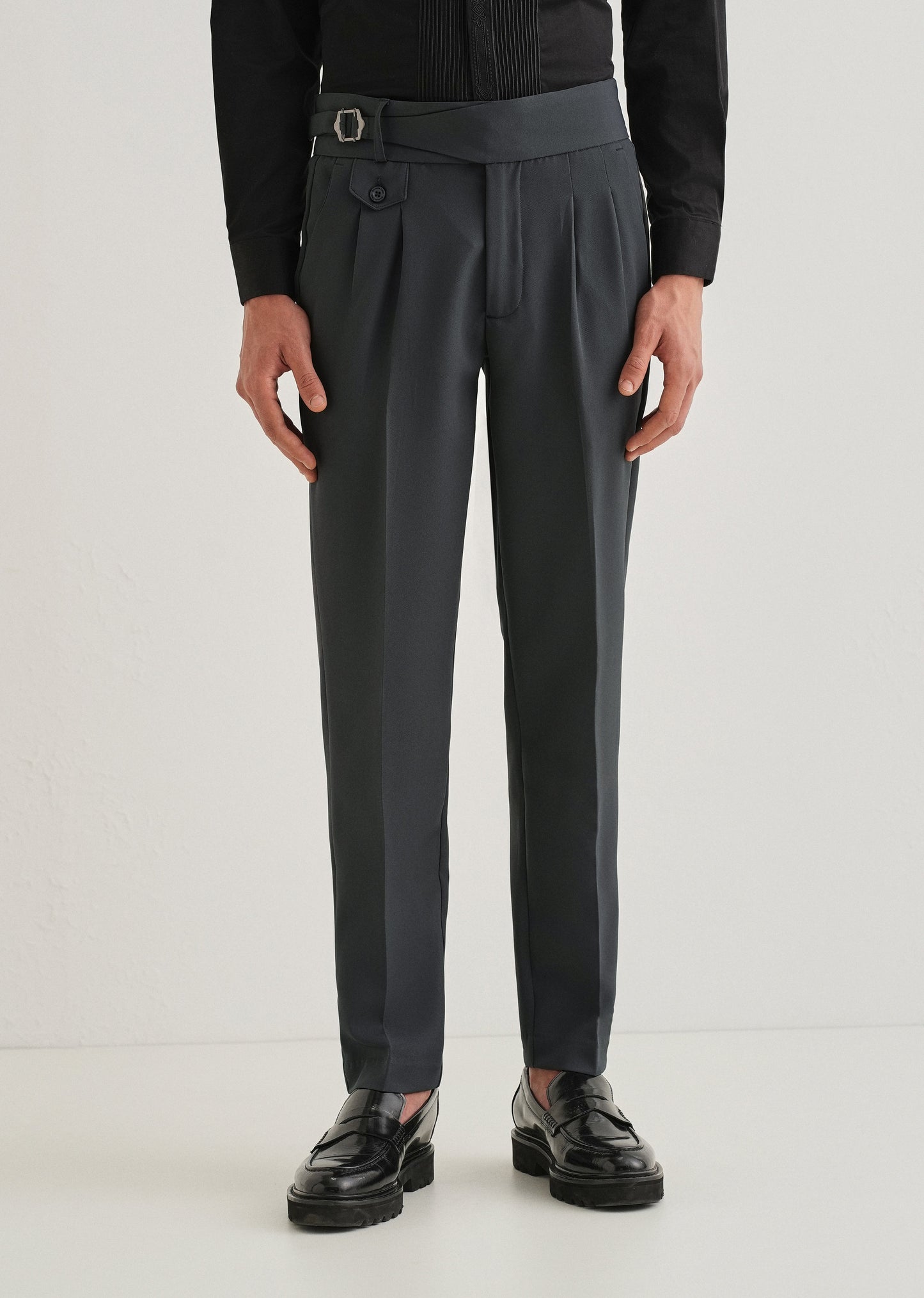 Shadow Grey Gurkha Pant