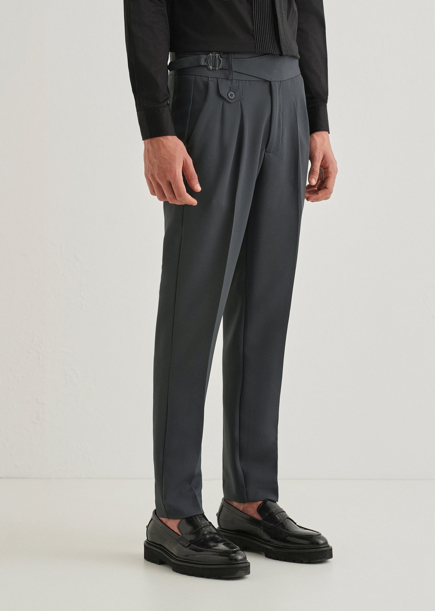 Shadow Grey Gurkha Pant
