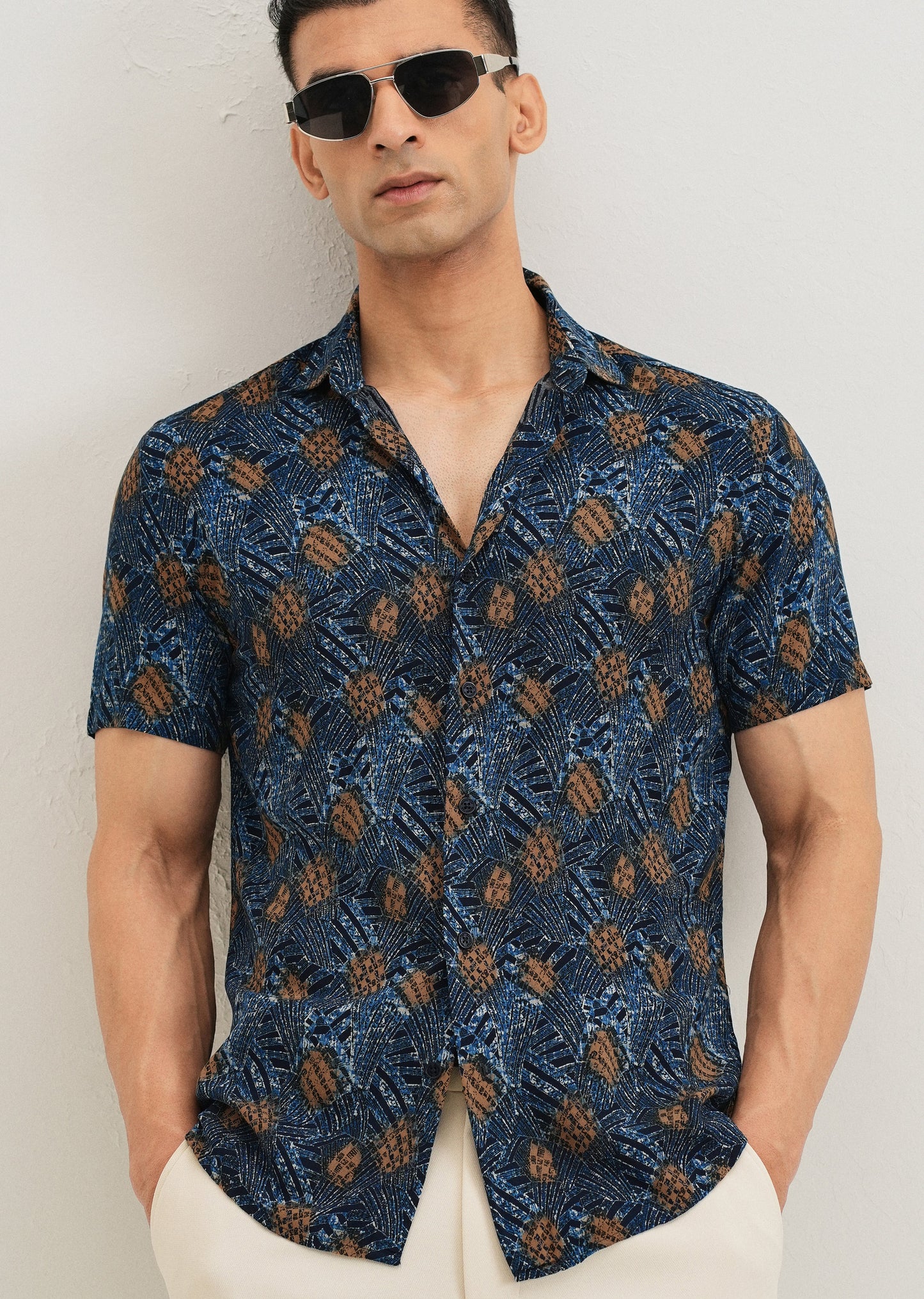 Tropical Feather shirt