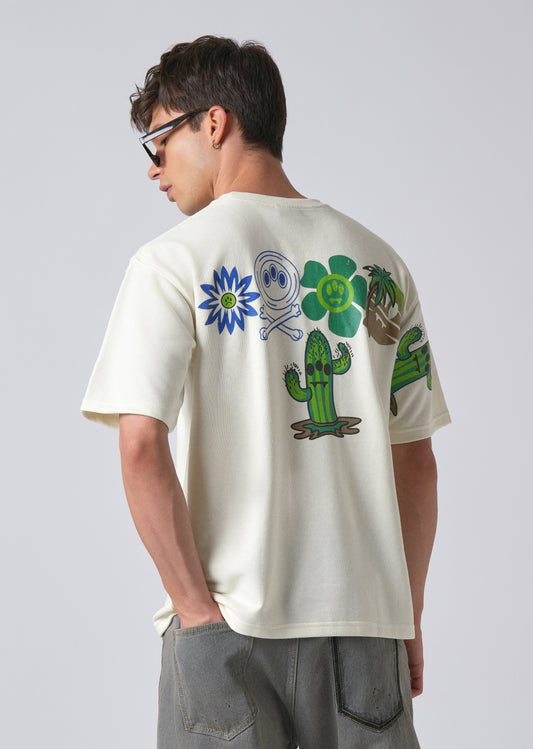 Warm White Oversized T-shirt