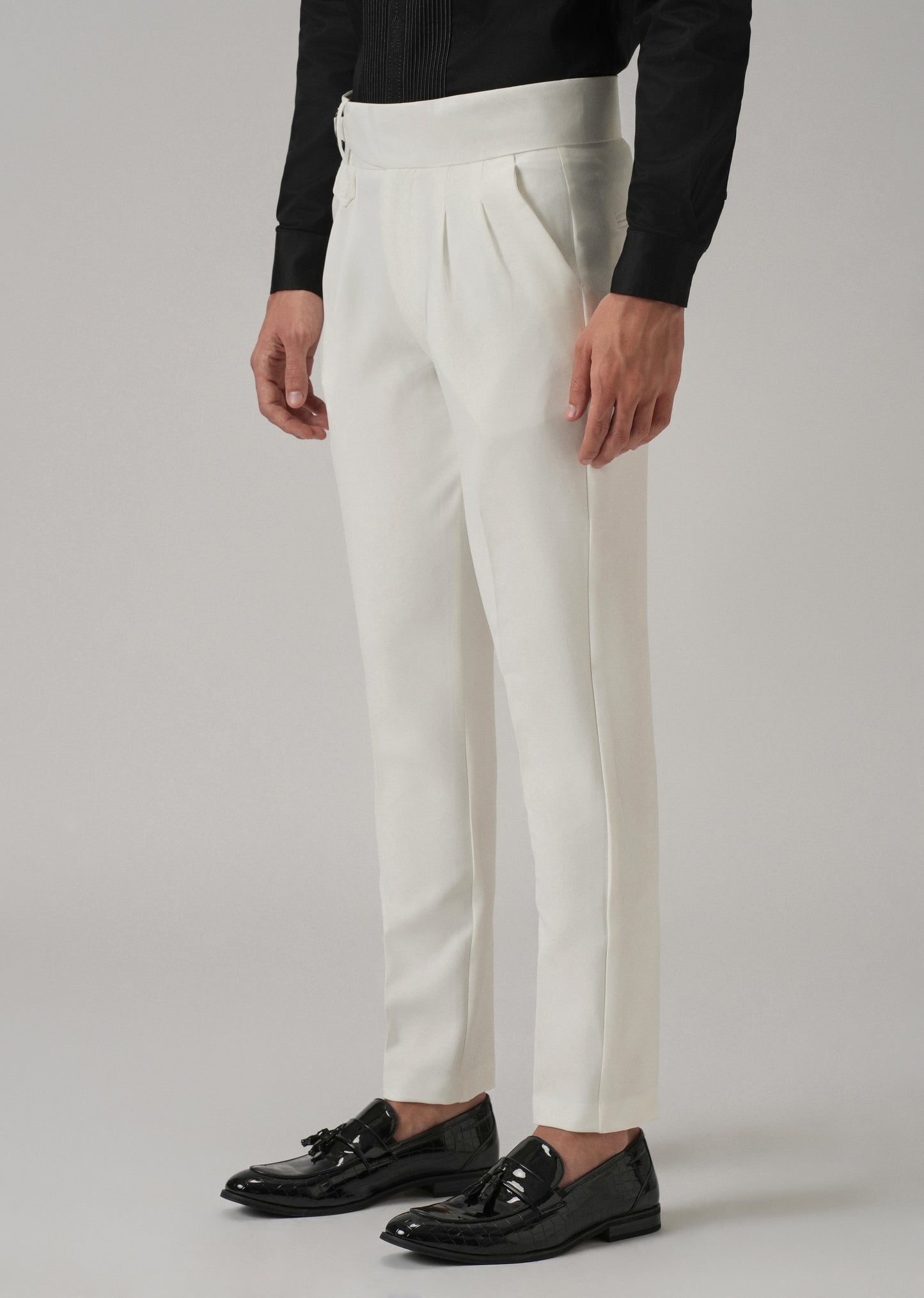 White Gurkha Pant