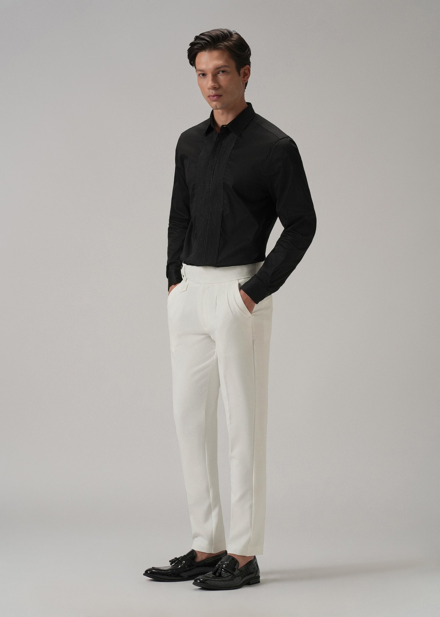 White Gurkha Pant