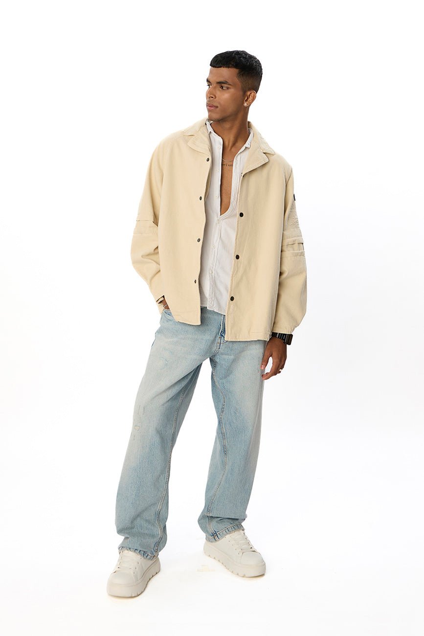 Hobo Shacket // Off-white