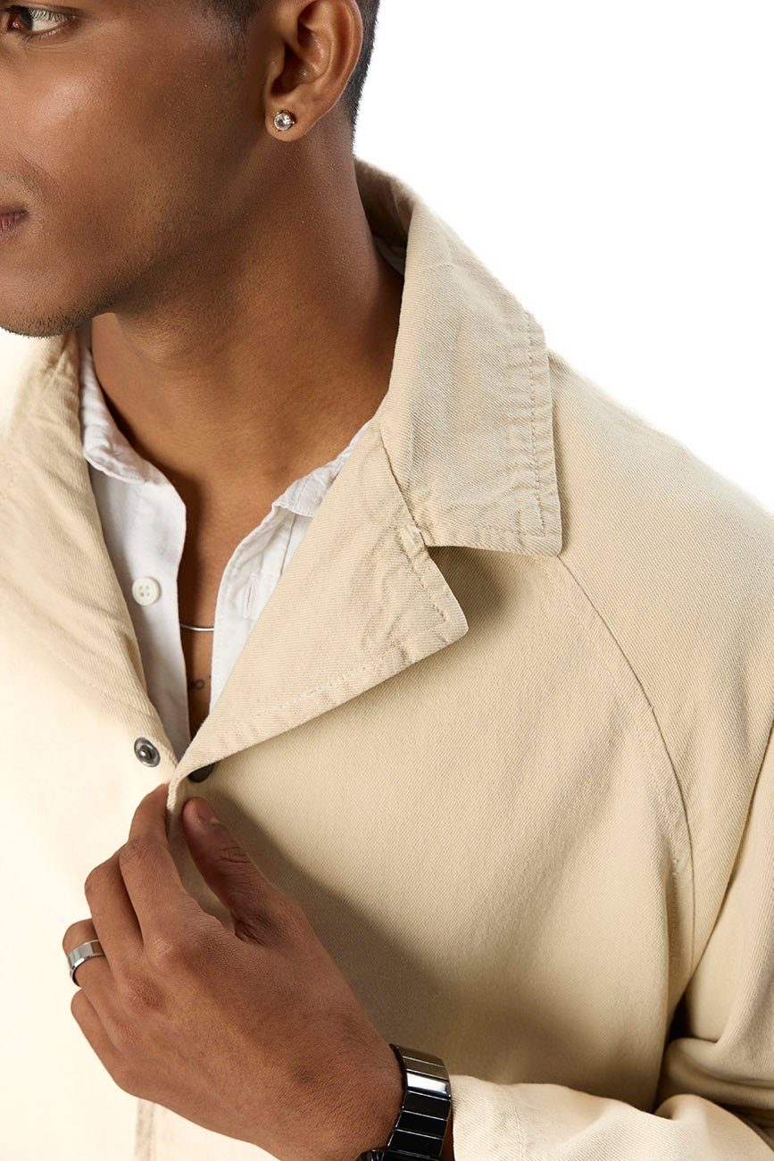 Hobo Shacket // Off-white