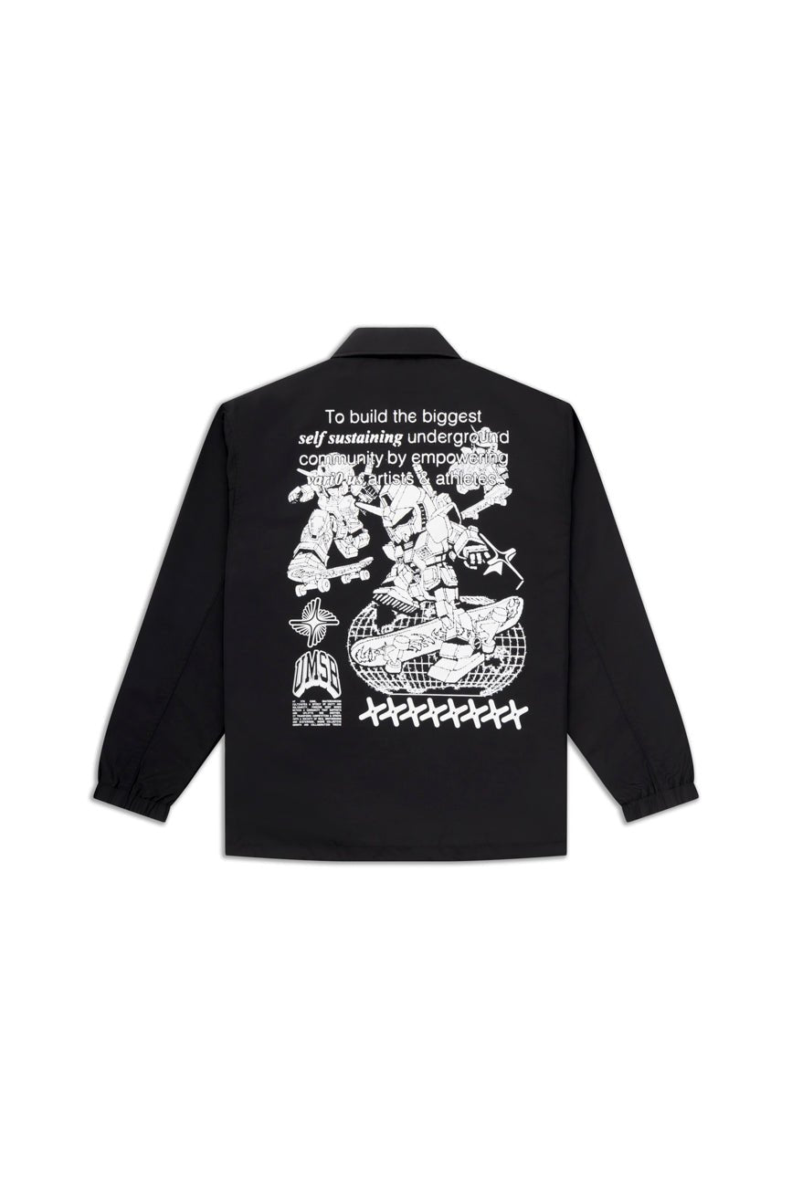 Umsb Coach Jacket // Black