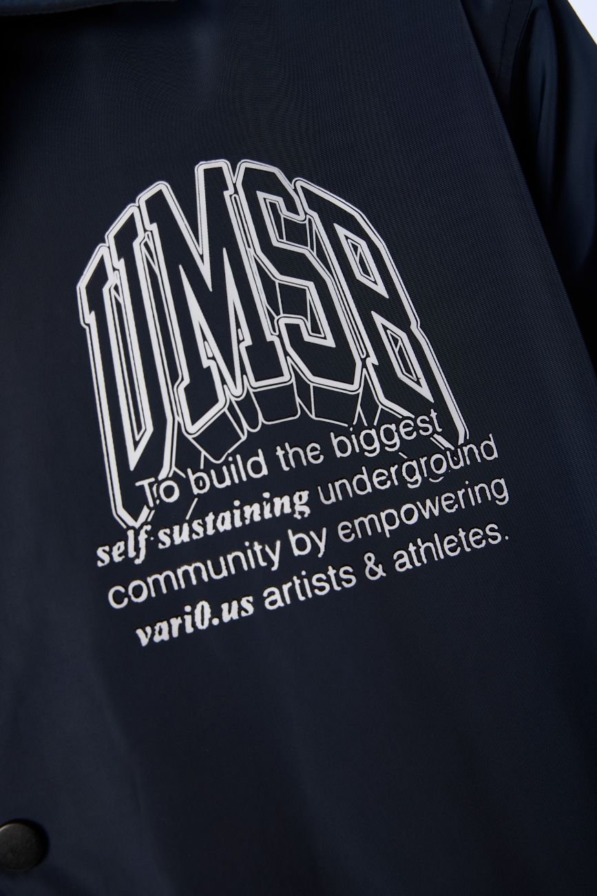 Umsb Coach Jacket // Navy Blue