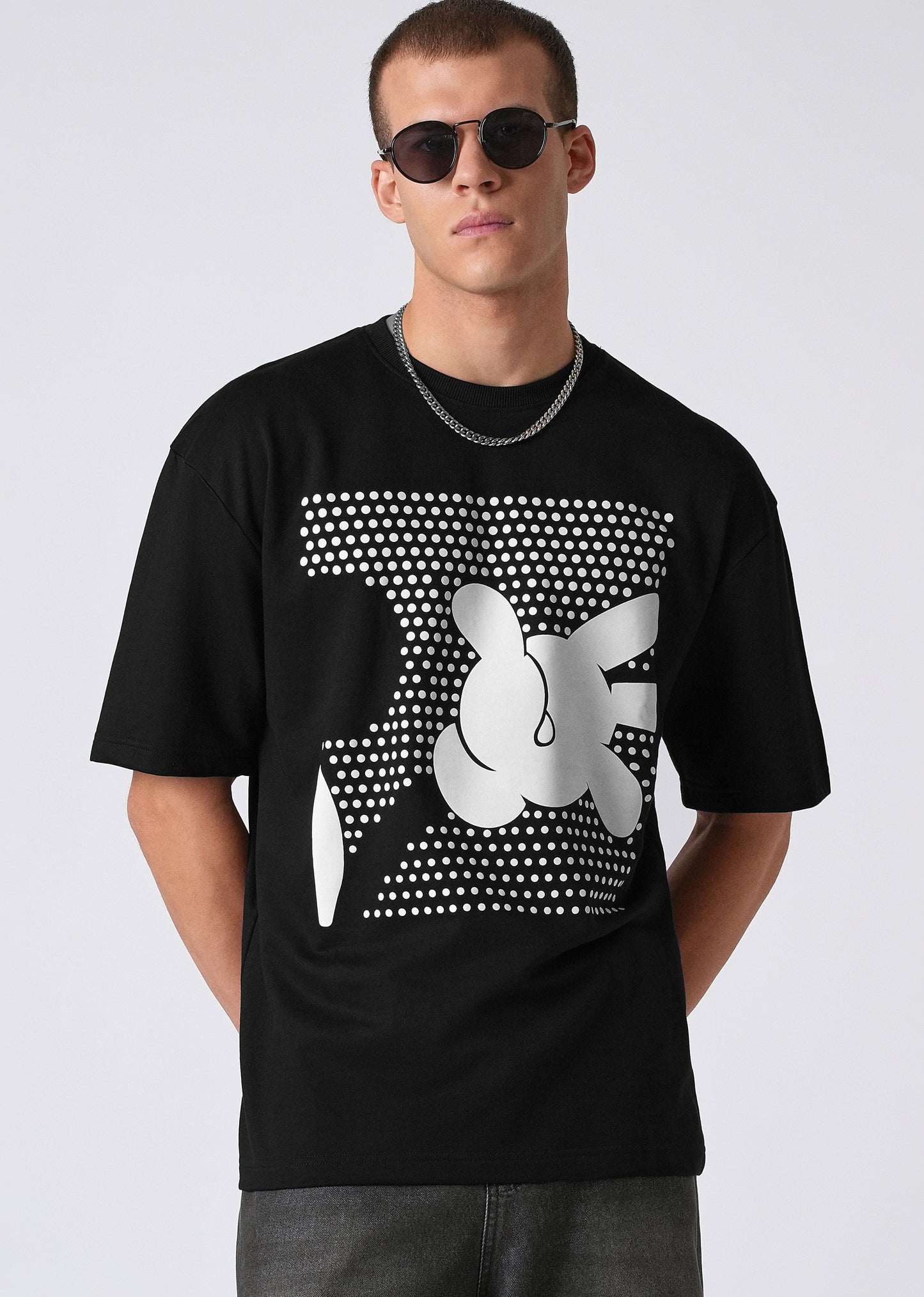 Black Oversized T-shirt