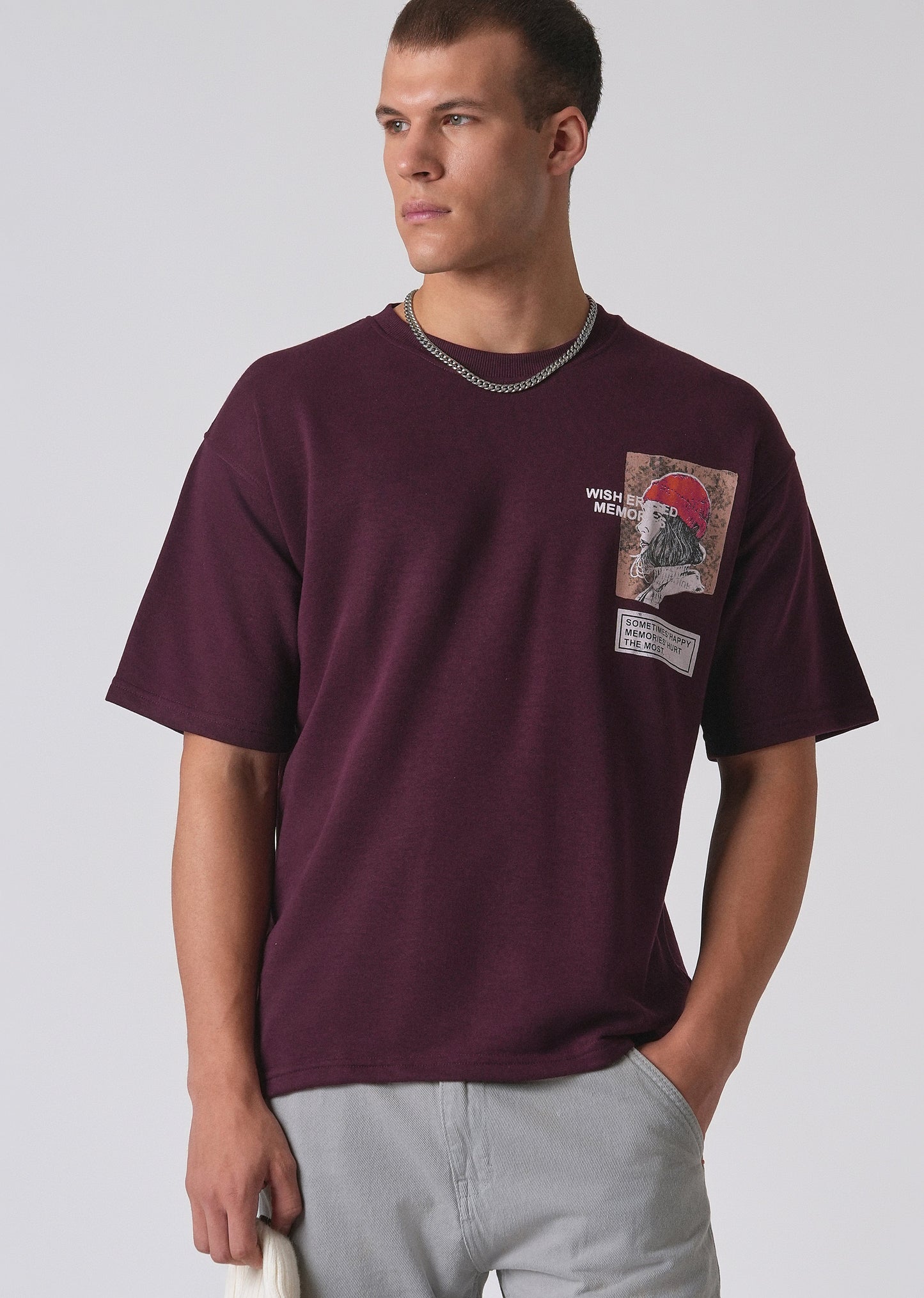 Mahogany Oversized T-shirt