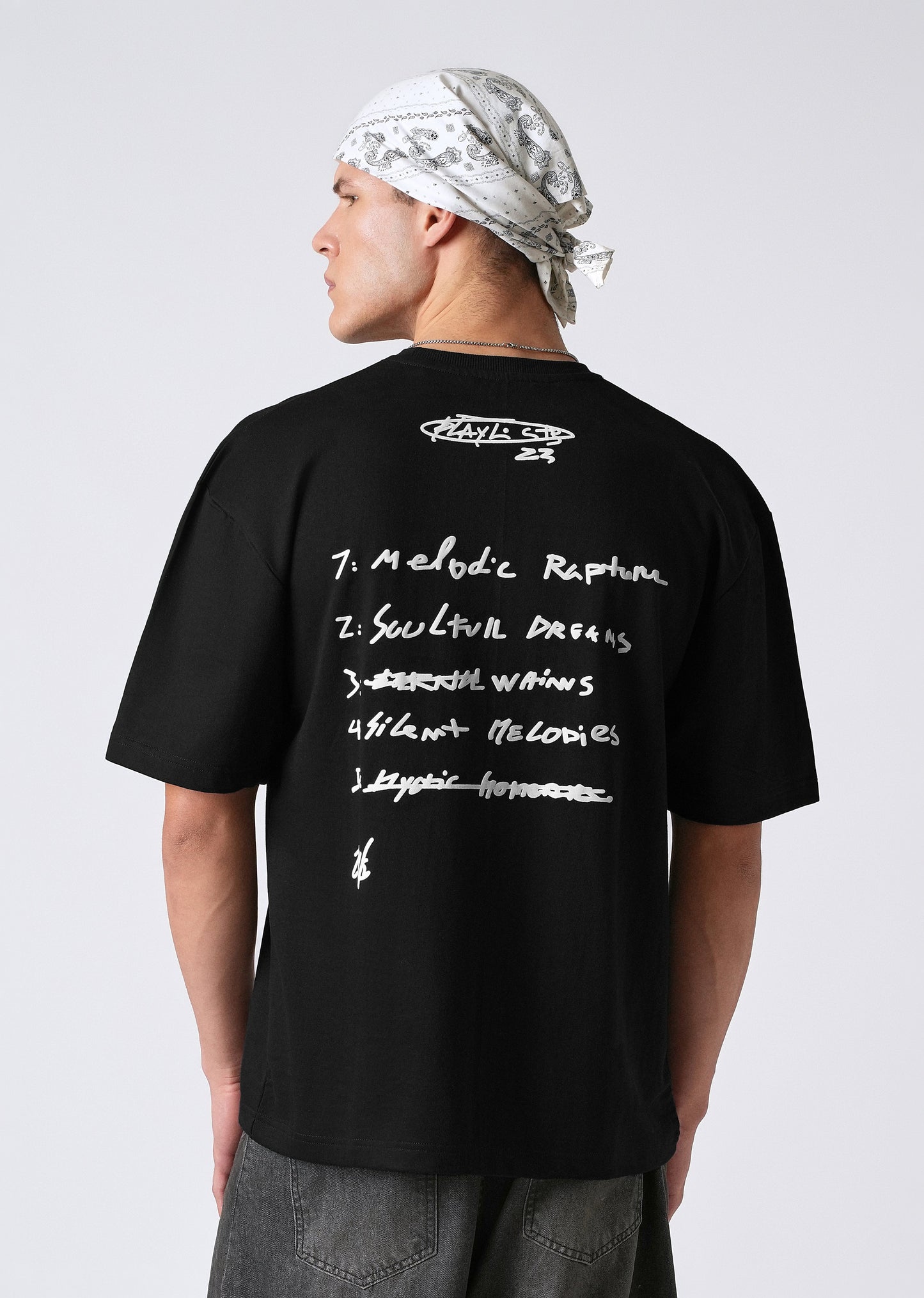 Charcoal Black Oversized T-shirt