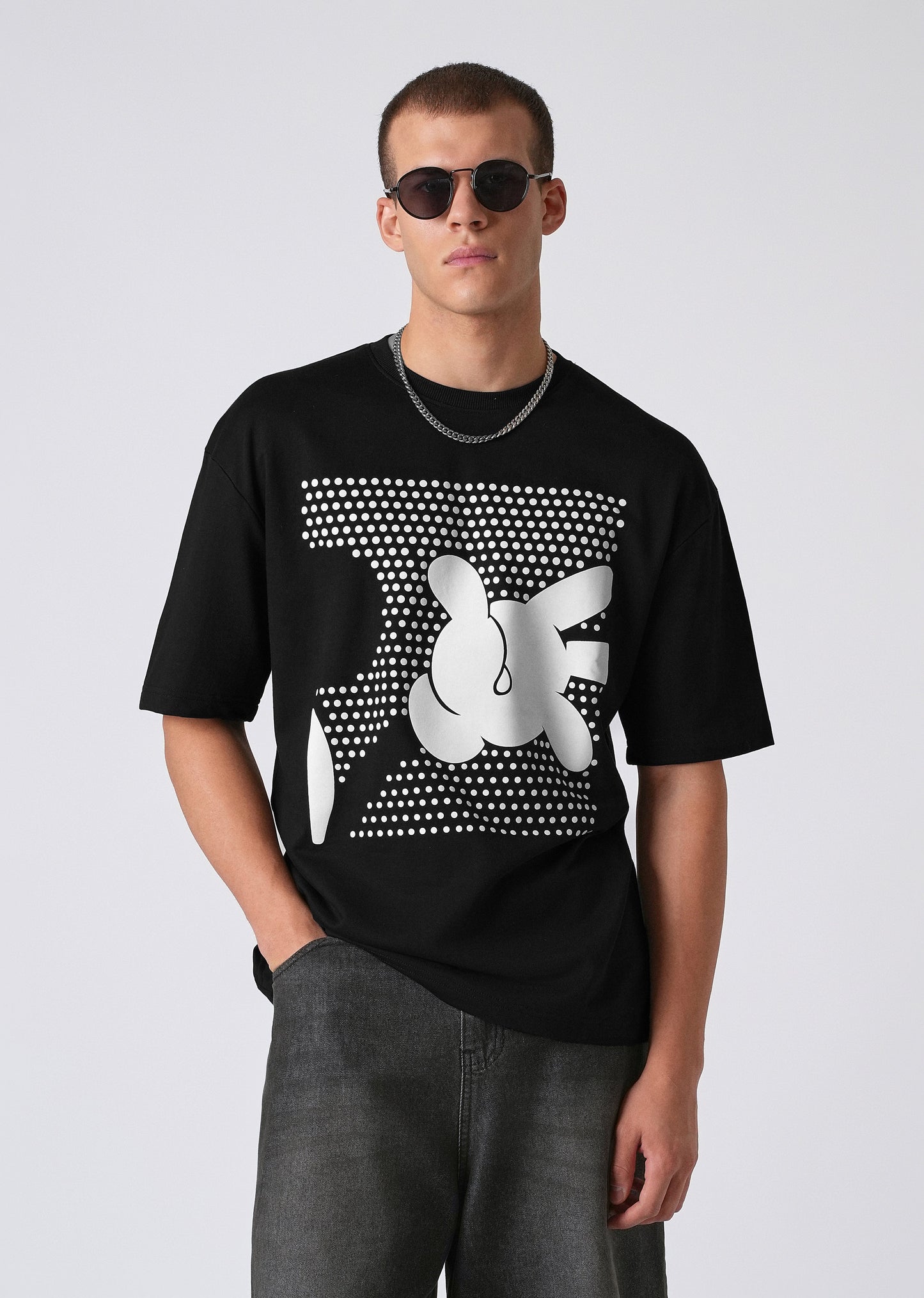 Black Oversized T-shirt