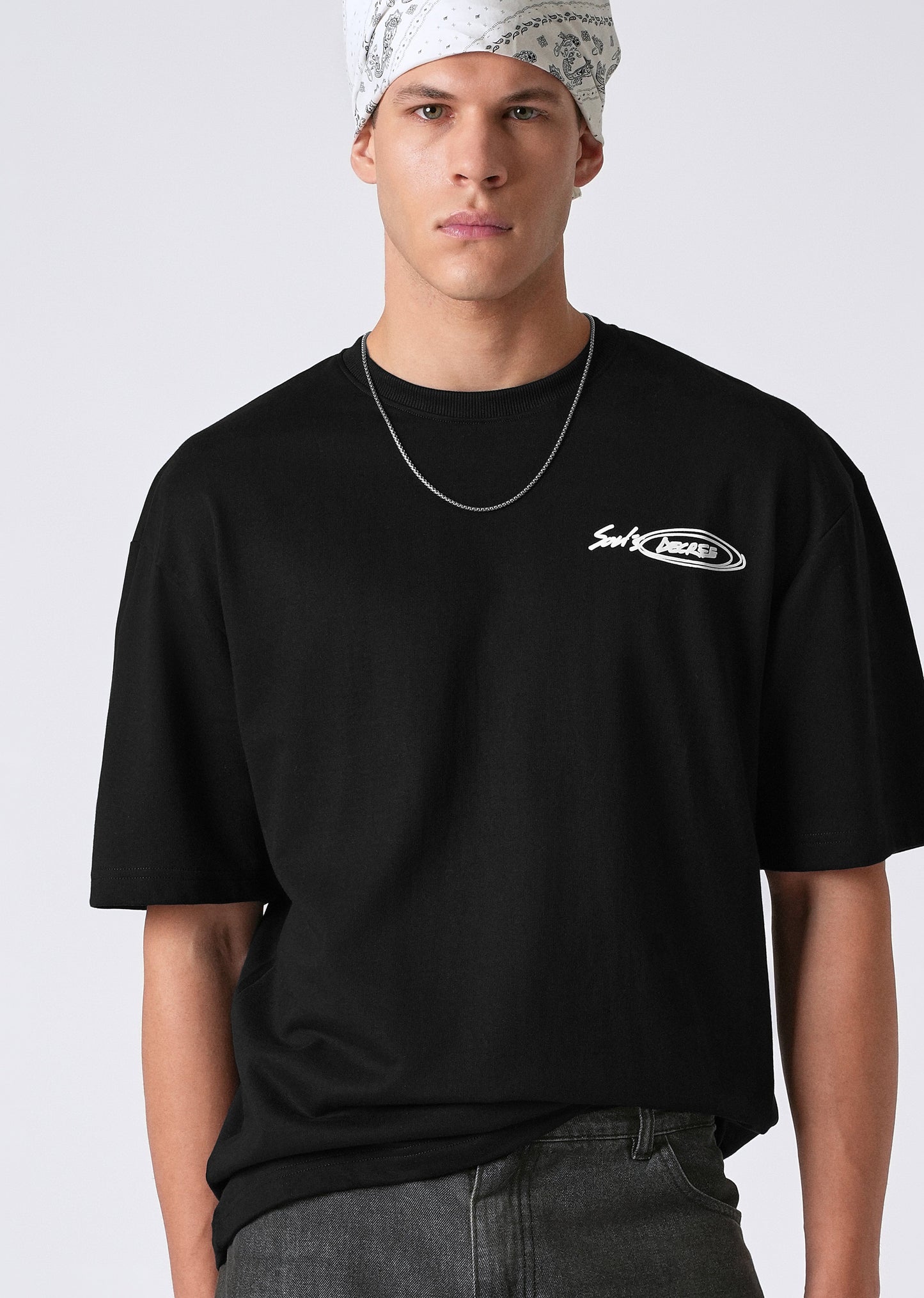 Charcoal Black Oversized T-shirt