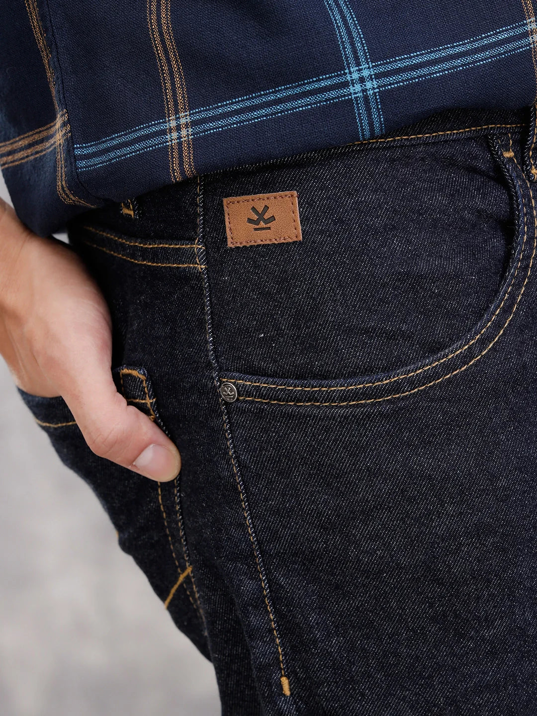 Classic Dk Blue Rinse Wash Jeans I Dk Blue| Wvjn2128S