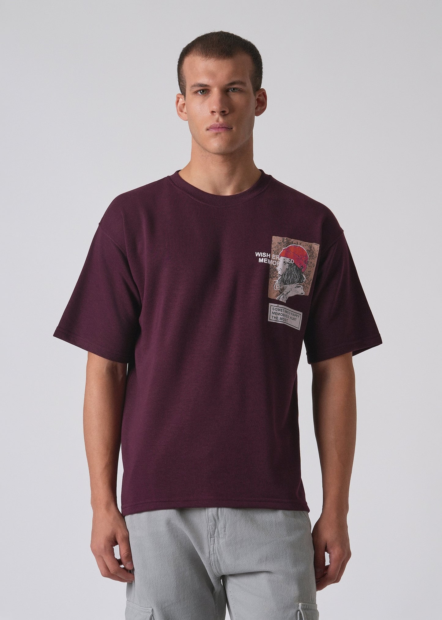 Mahogany Oversized T-shirt