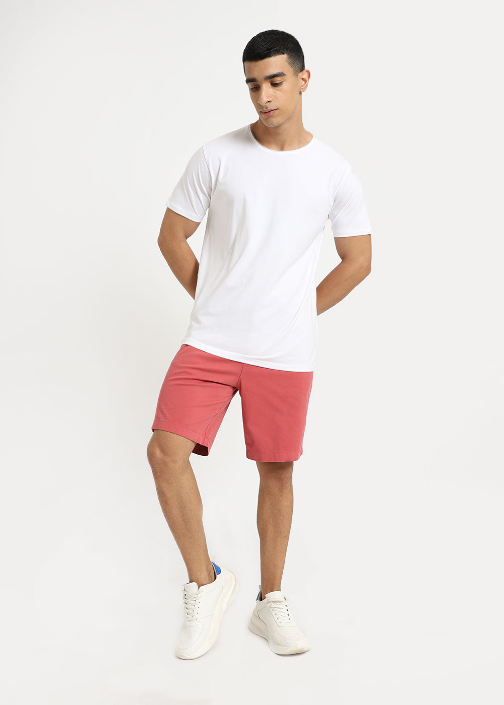 White Plain Crew neck T-shirt