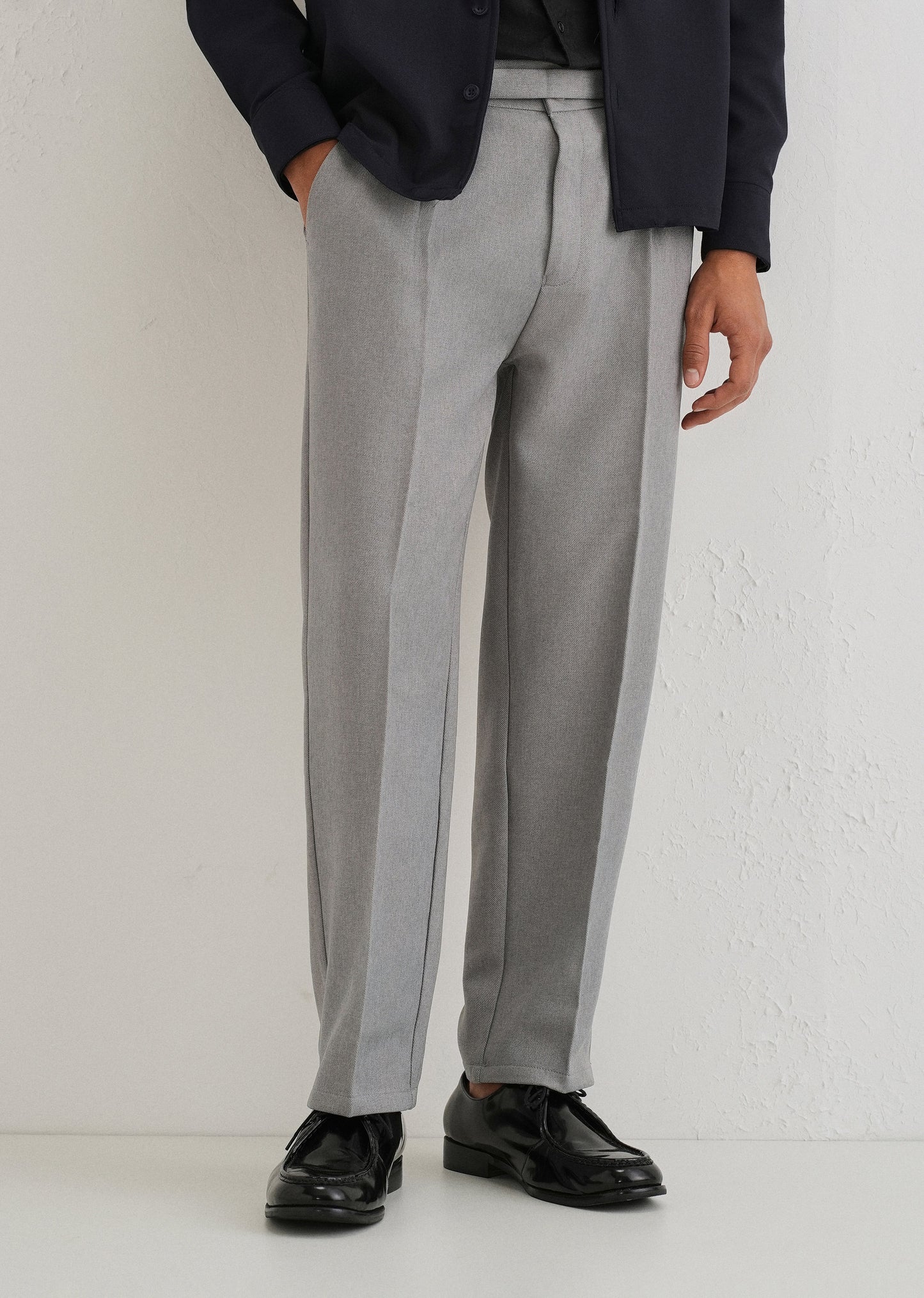 Ash Grey Gurkha Pant