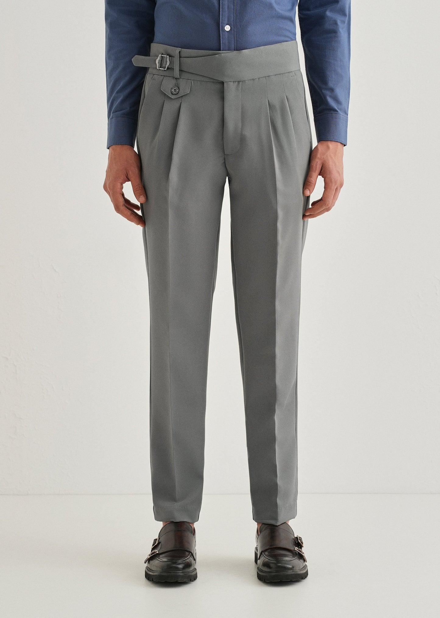 Ash Olive Gurkha Pant