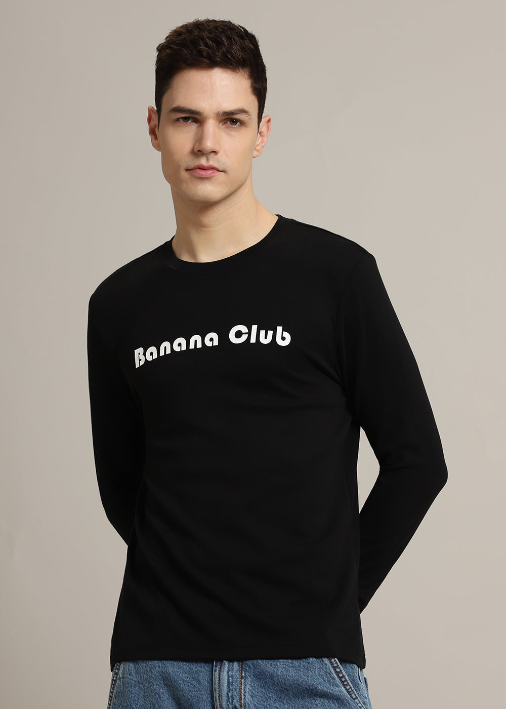 Banana Club Plain Regular Fit T-shirt