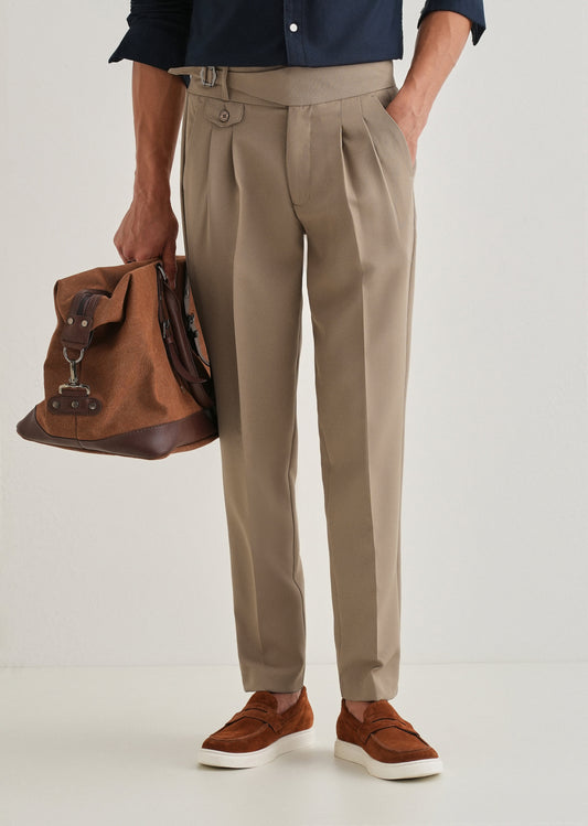 Beige Gurkha Pant