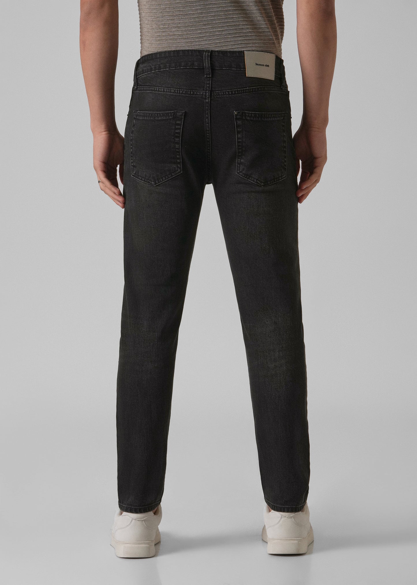 Black Charcoal Slim Fit Jeans