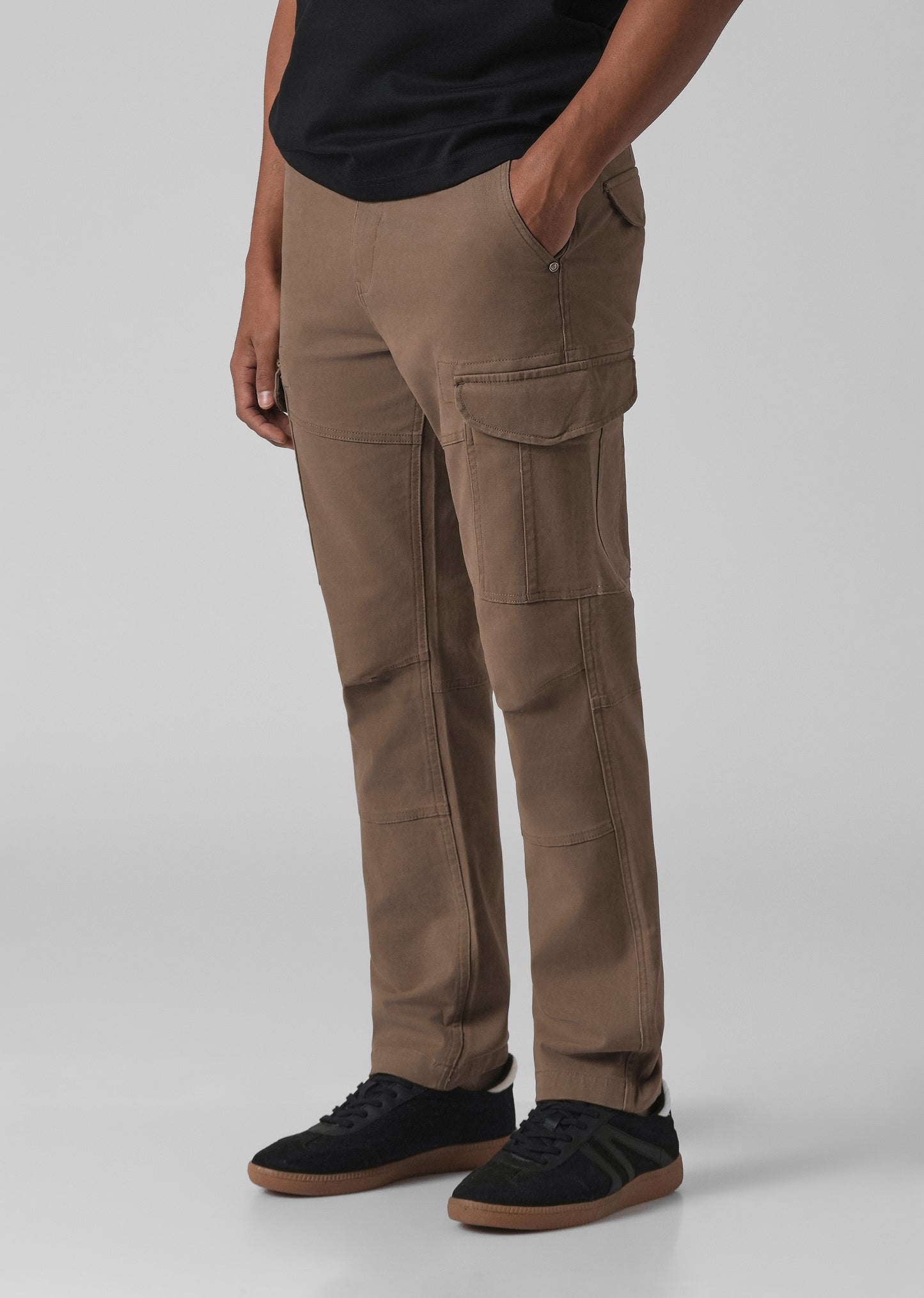 Classic Brown Regular Fit Cargo Pant