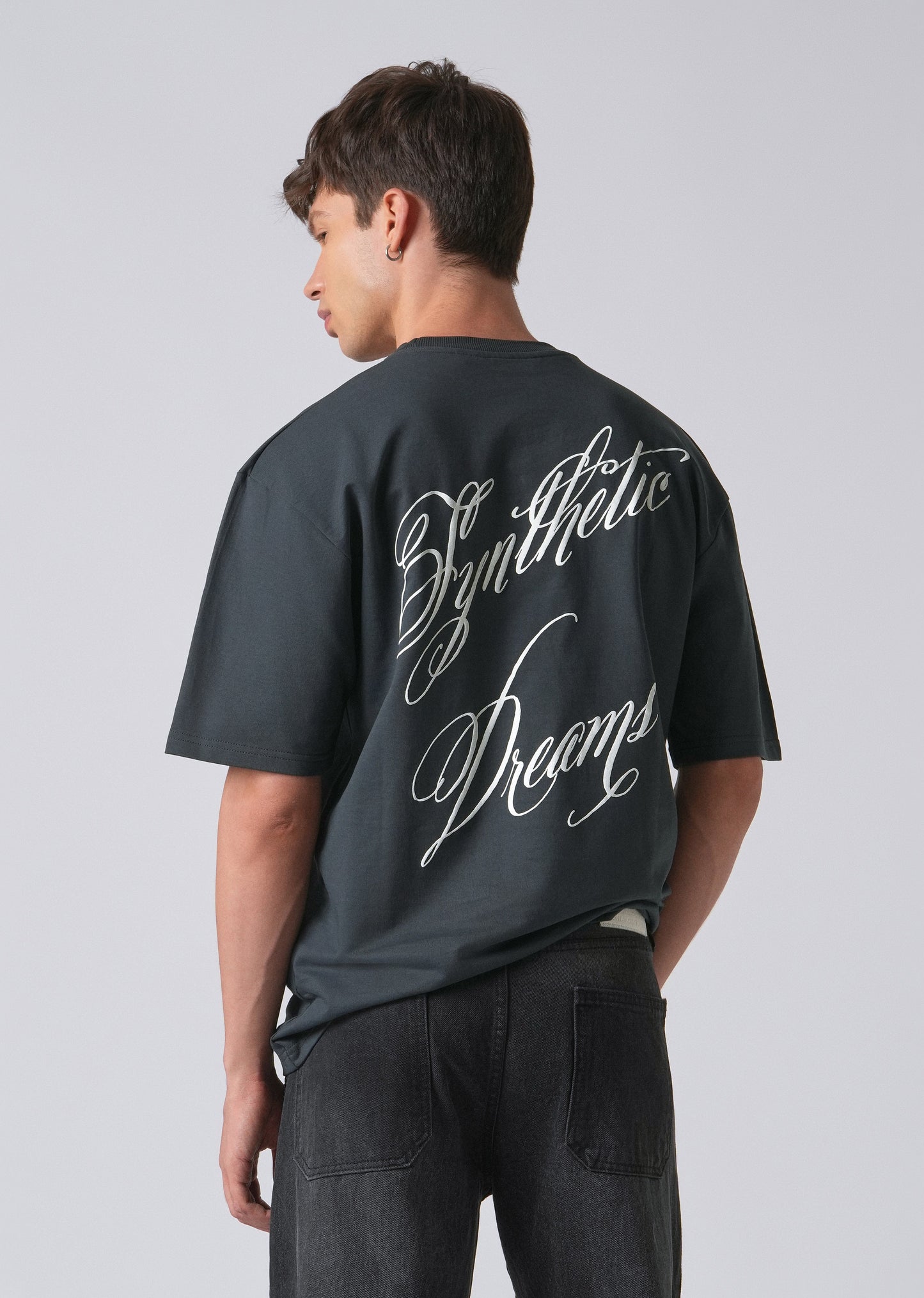 Dark Gray Oversized T-shirt