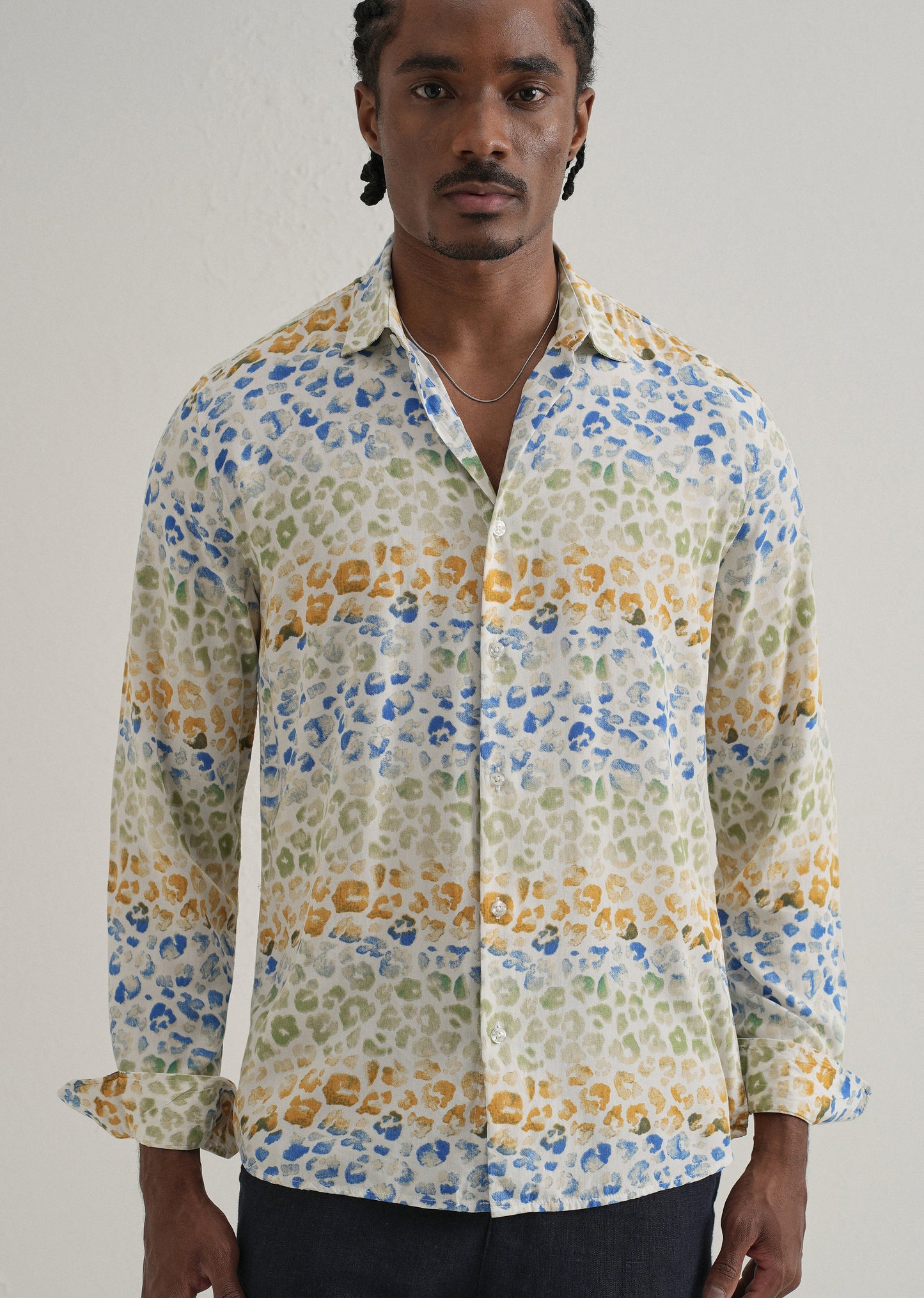 Exotic Fauna Print Full sleeve shirt