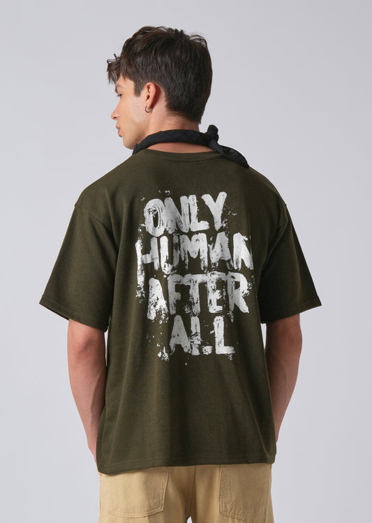 Forest Olive Oversized T-shirt