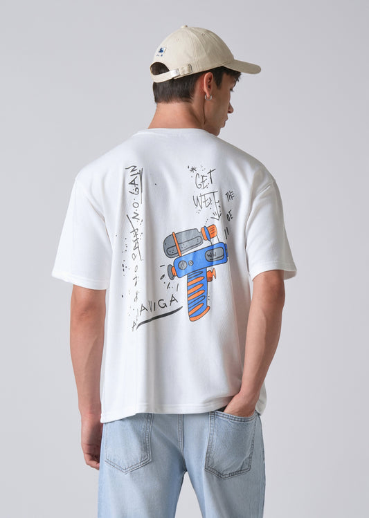 Ghost White Oversized T-shirt