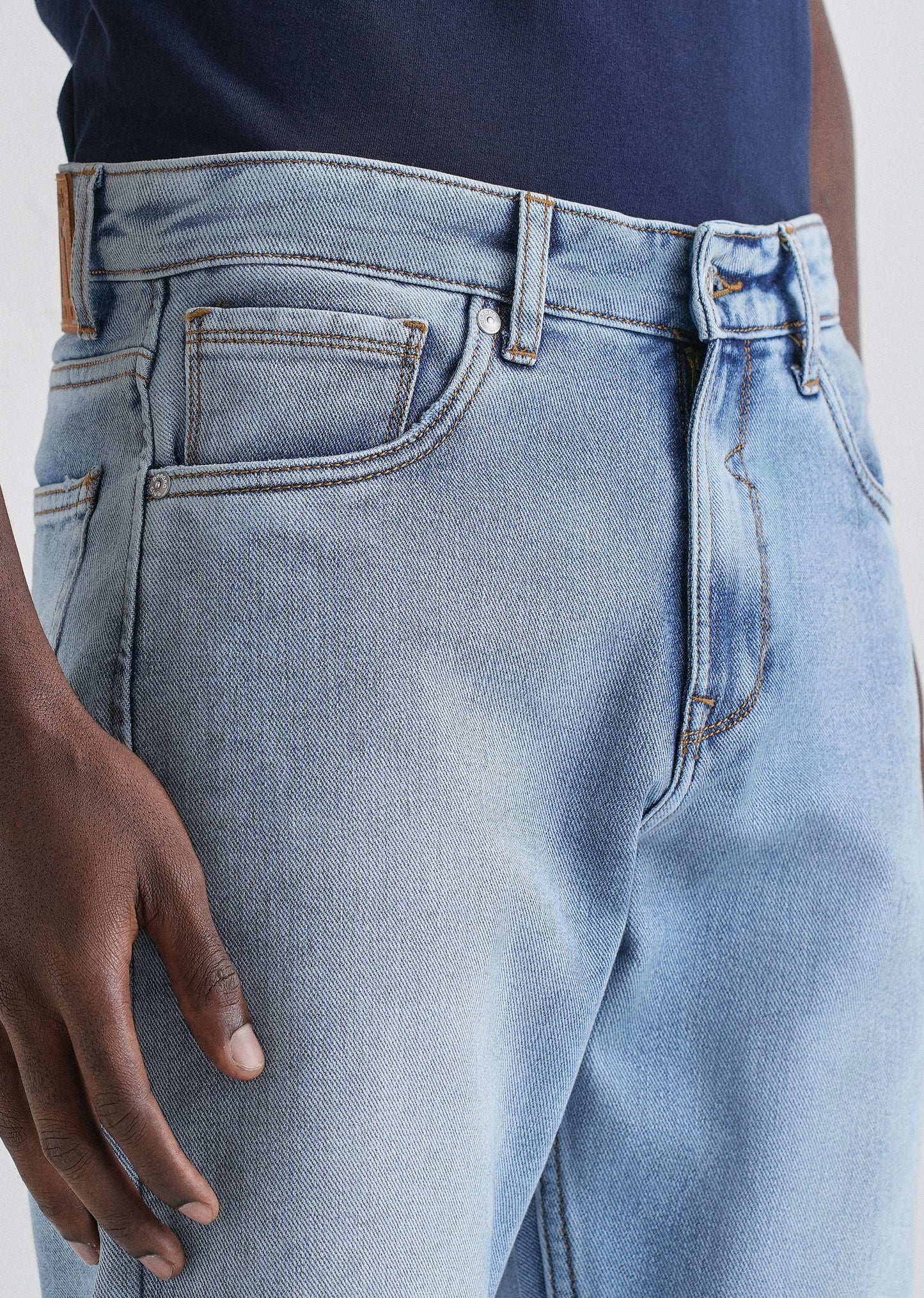 Ice Blue Wash Denim