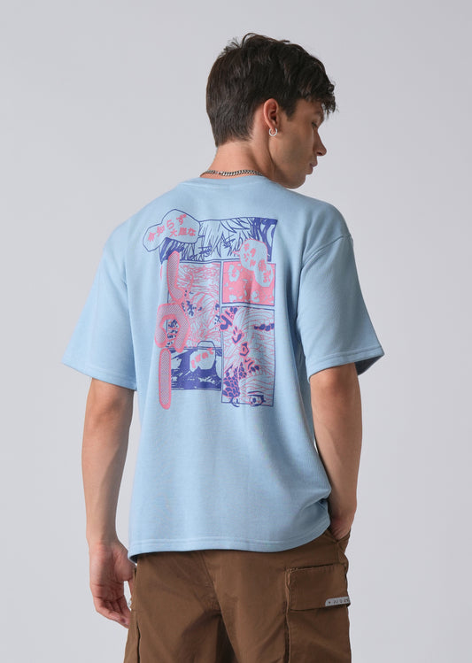 Light Blue Oversized T-shirt