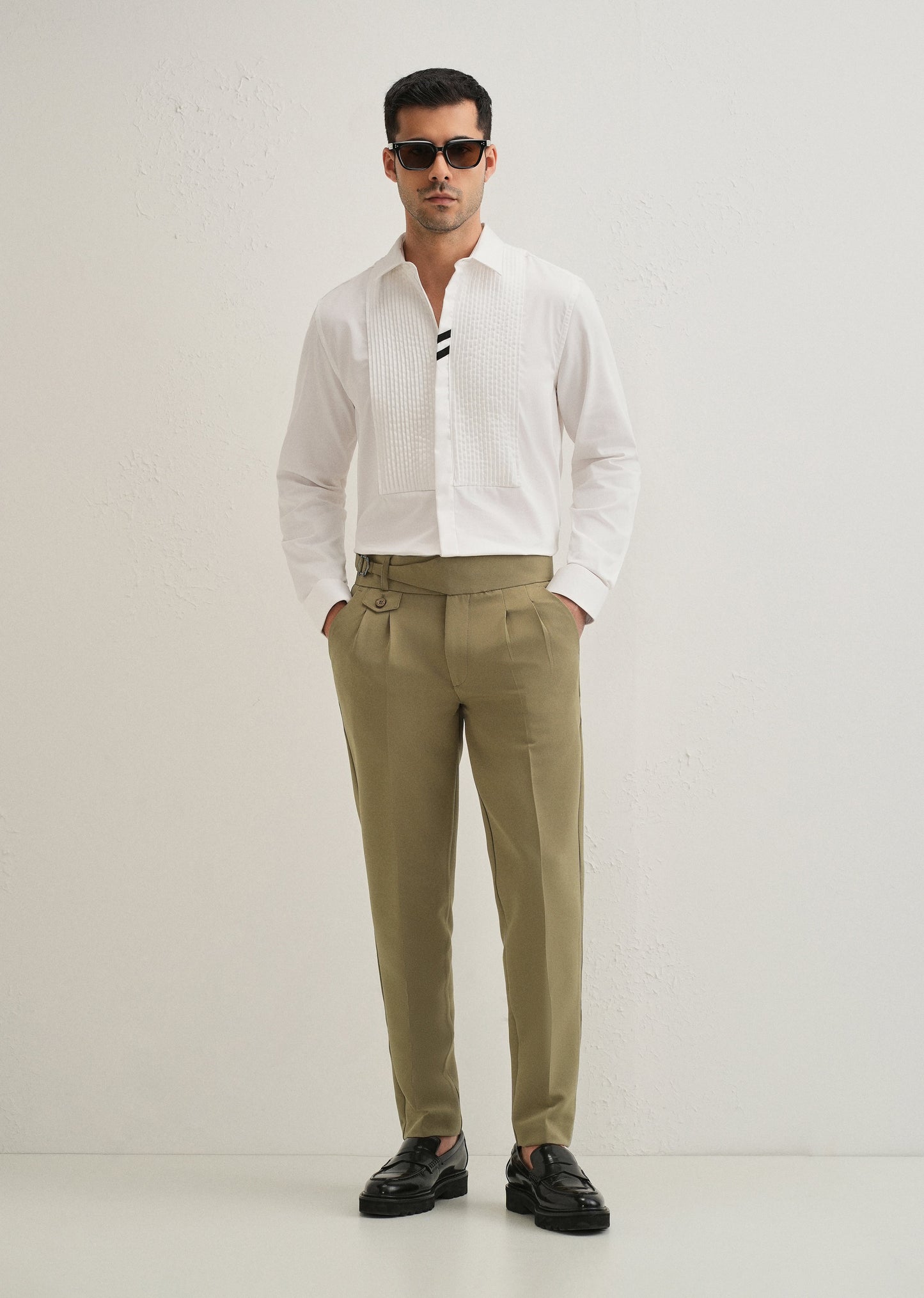 Olive Green Gurkha Pant