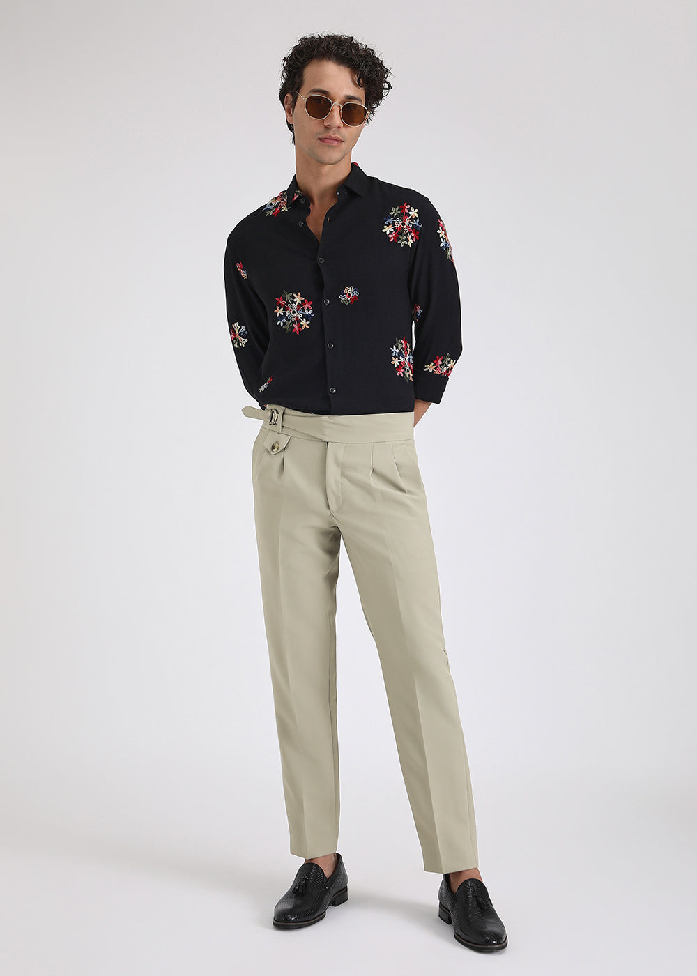 Light Green Gurkha Pant