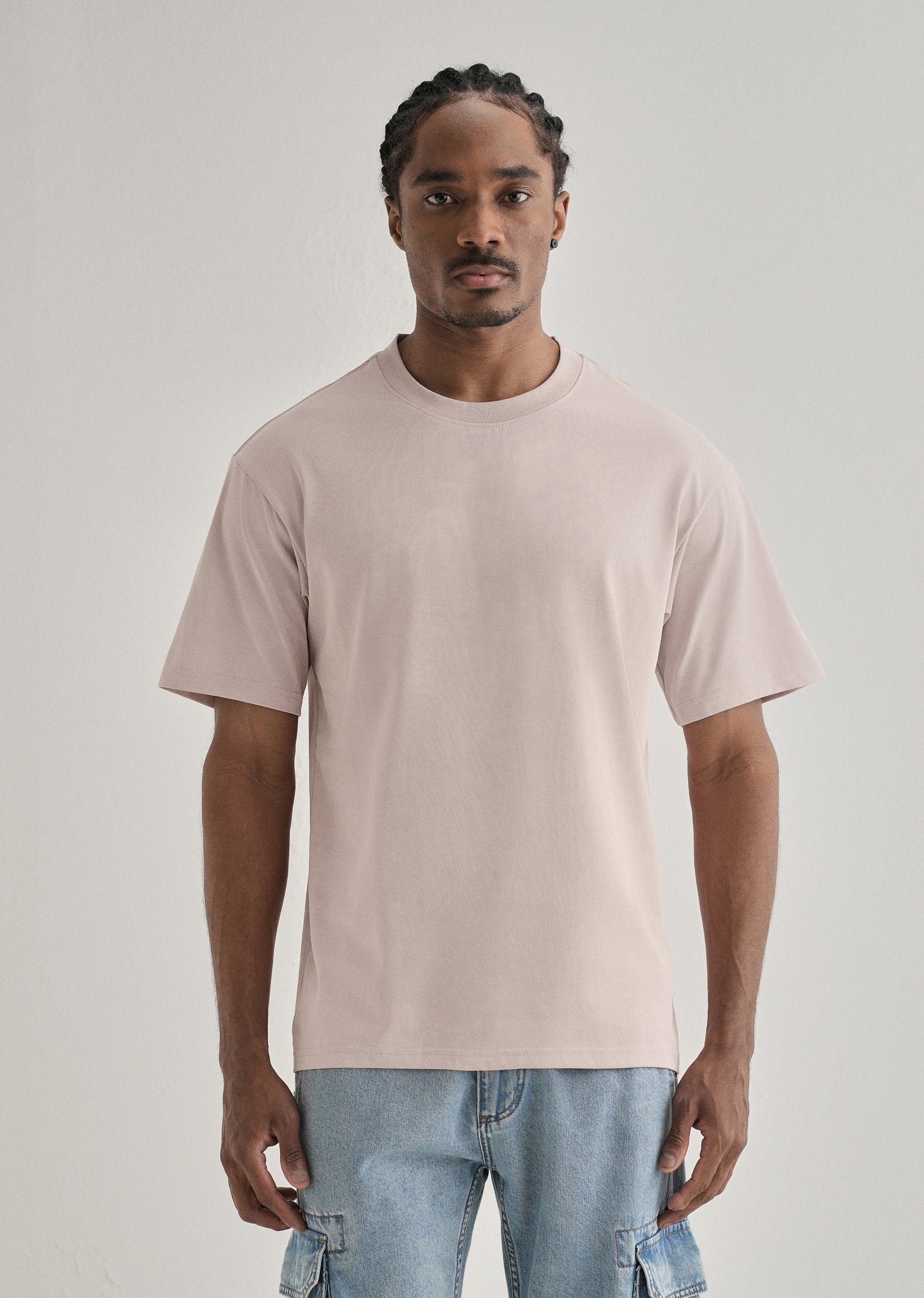 Pink Brushstroke Oversized T-shirt
