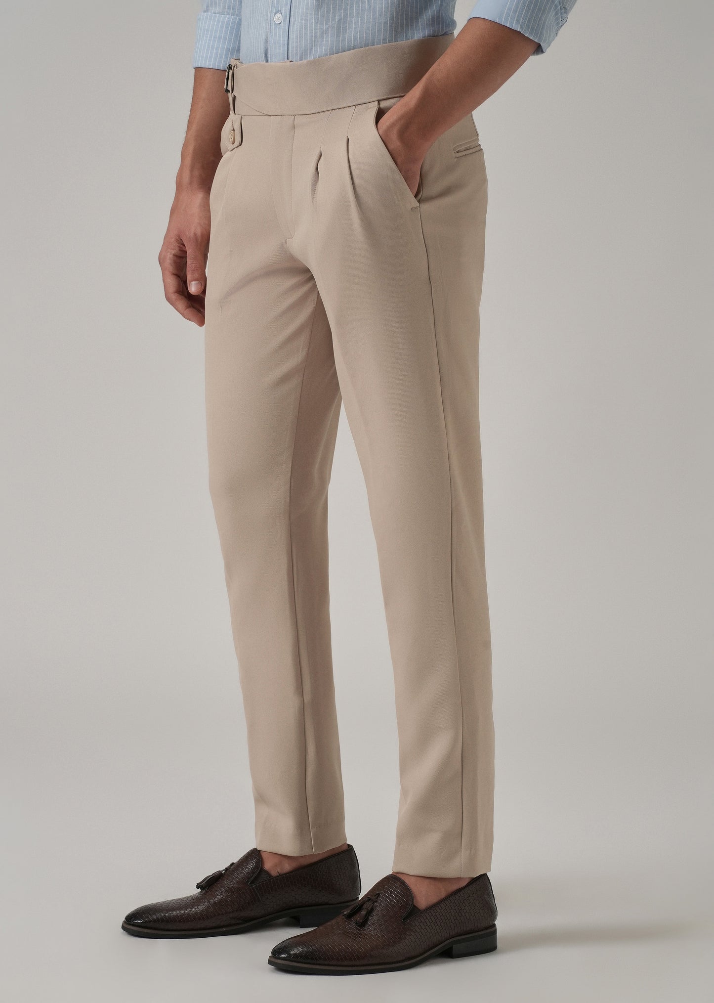 Sandstone Cream Gurkha Pant