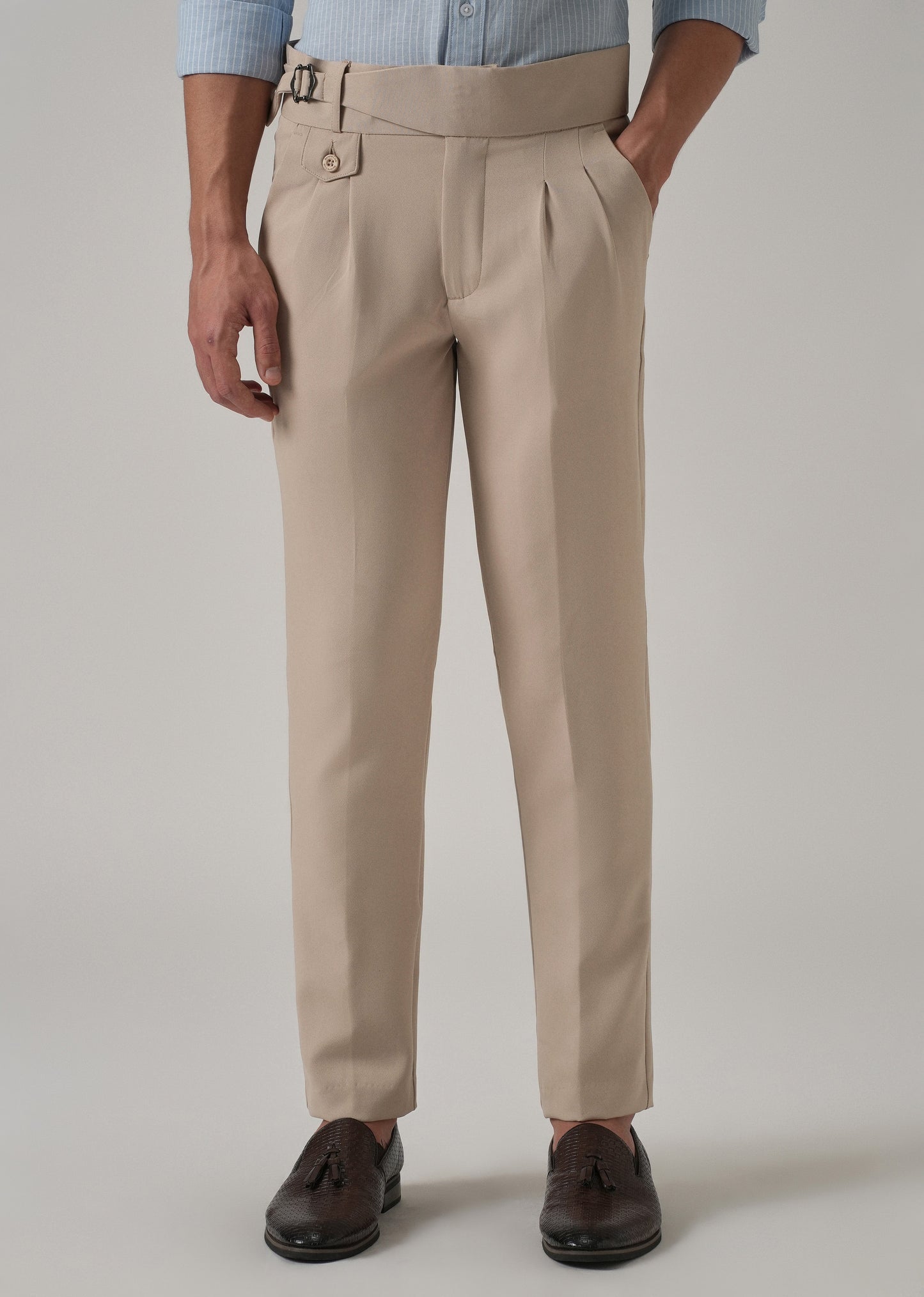 Sandstone Cream Gurkha Pant