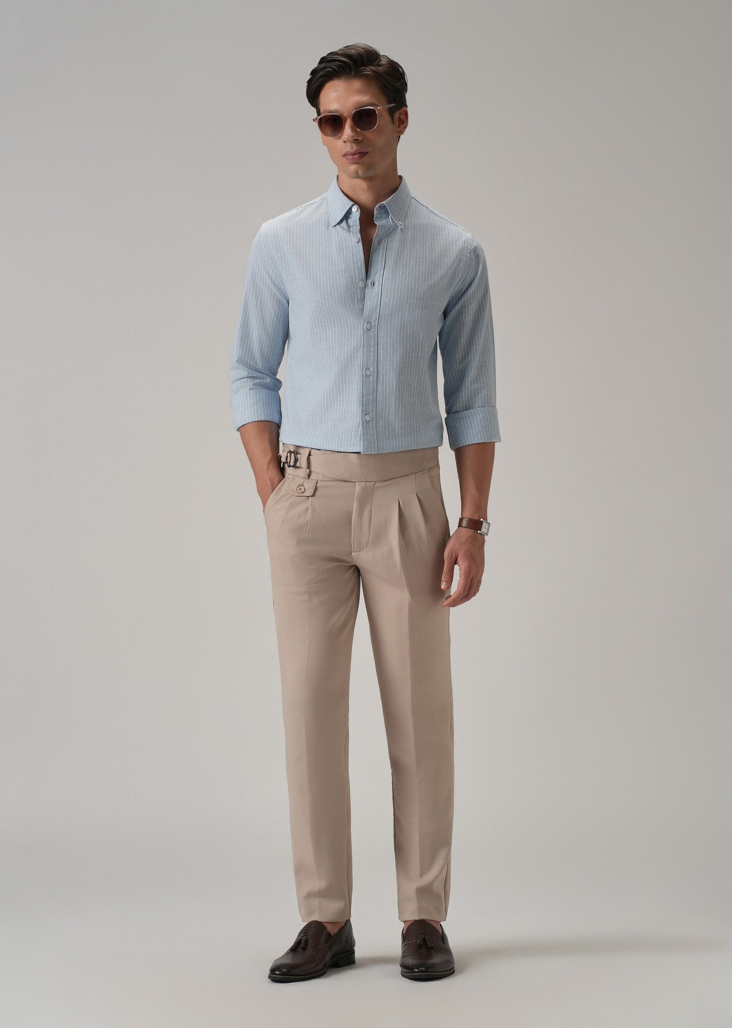 Sandstone Cream Gurkha Pant