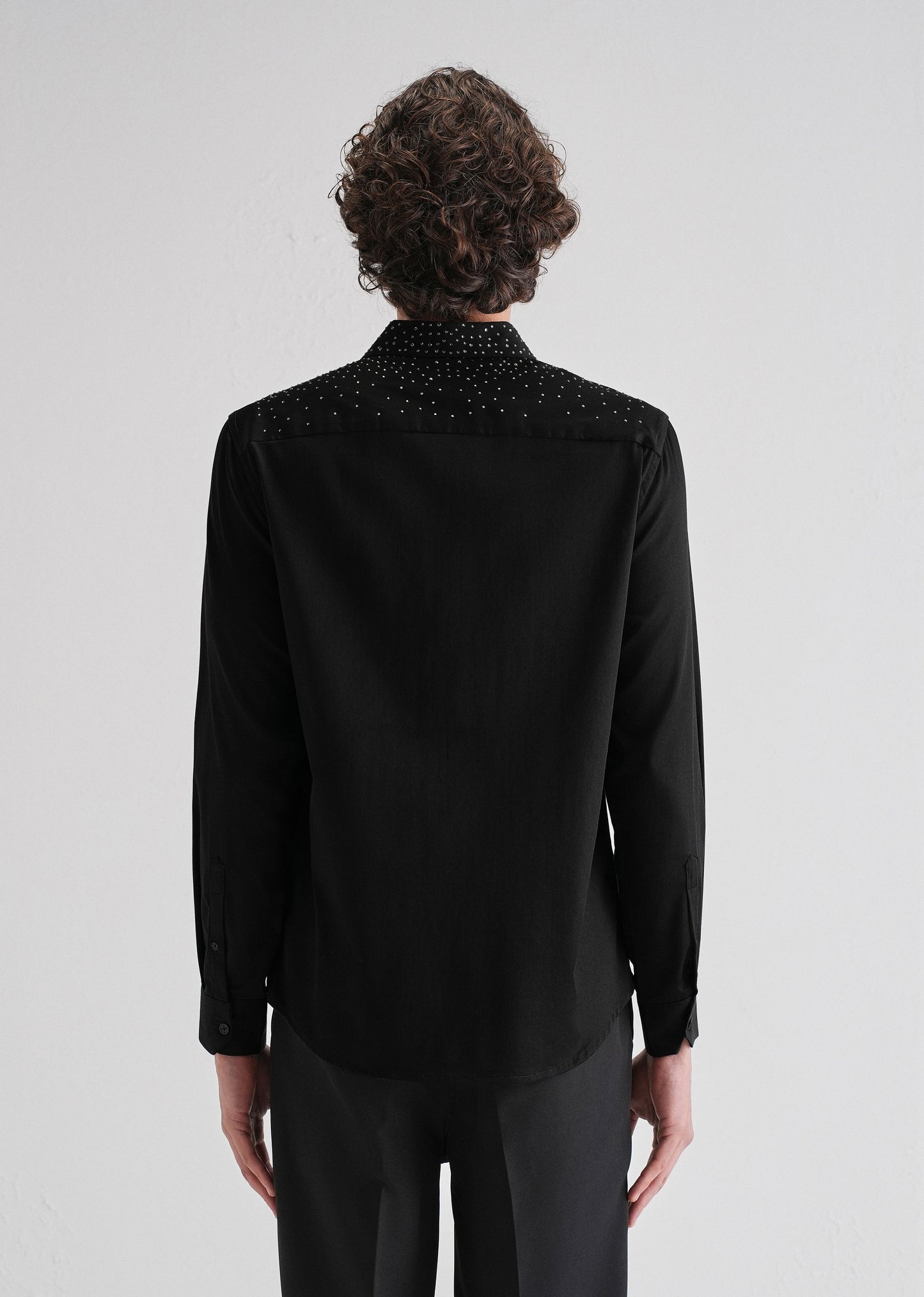 Stud Black Designer Shirt